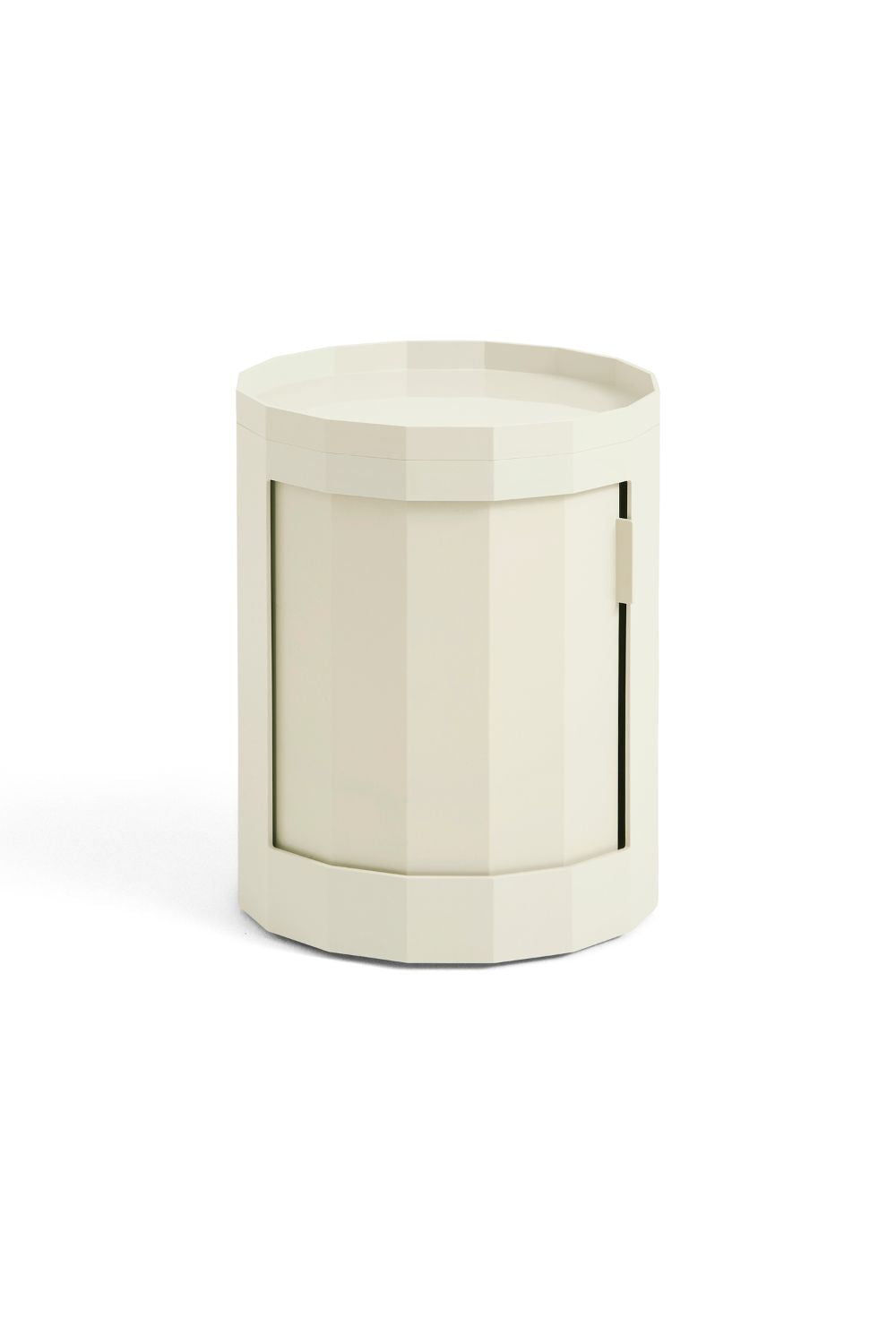Facet low cabinet eggshell