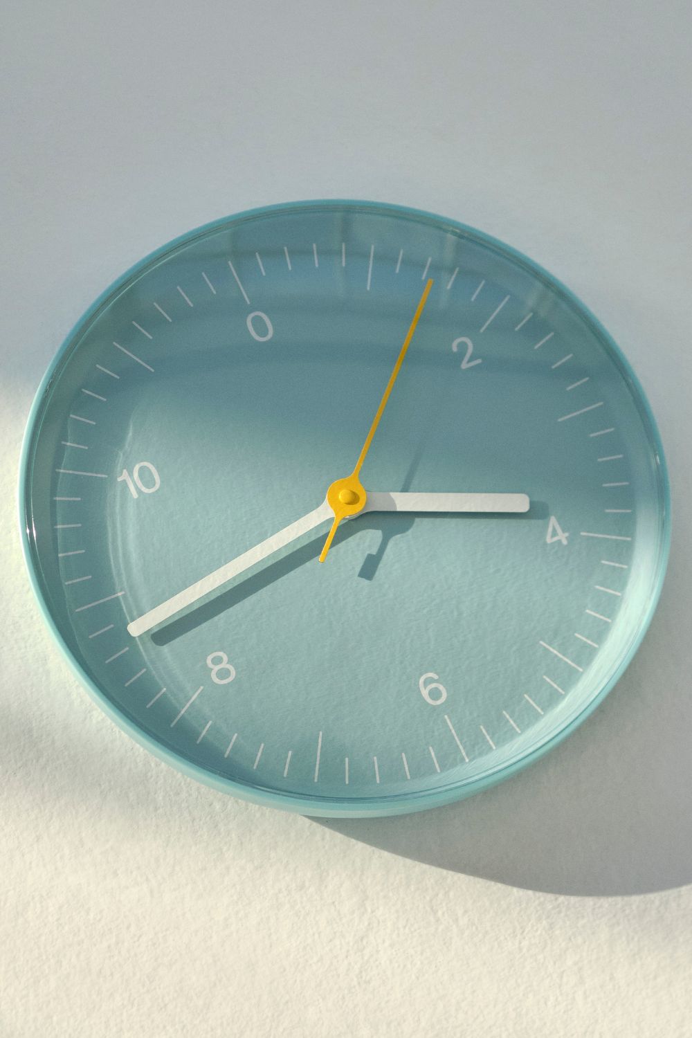 Wall Clock Blue