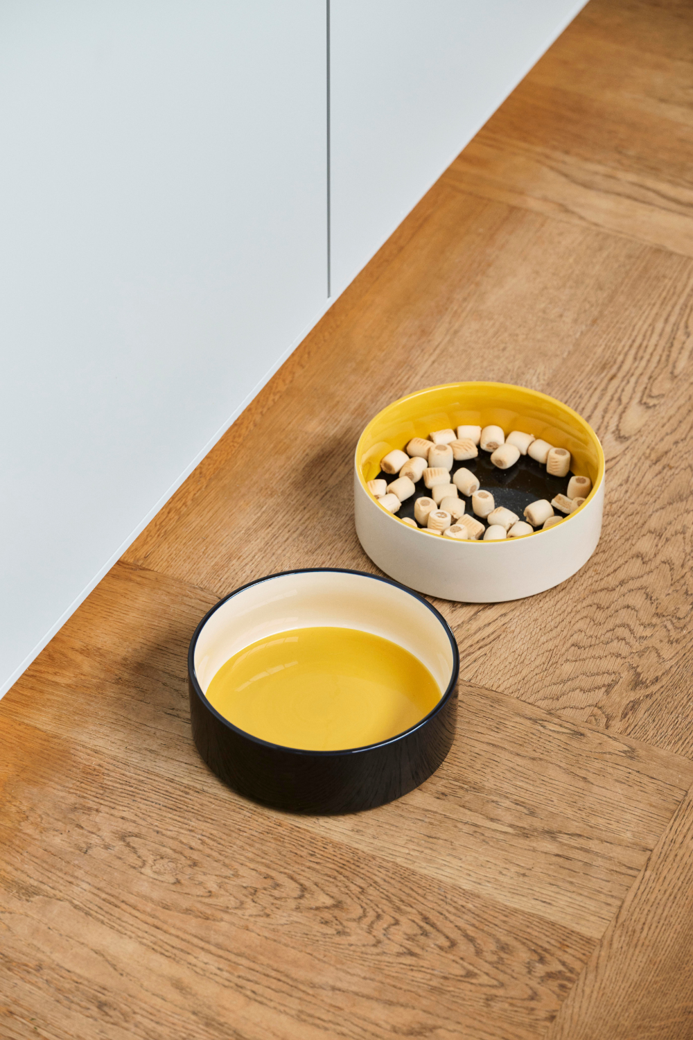 HAY Dogs Bowl Large Yellow and Blue