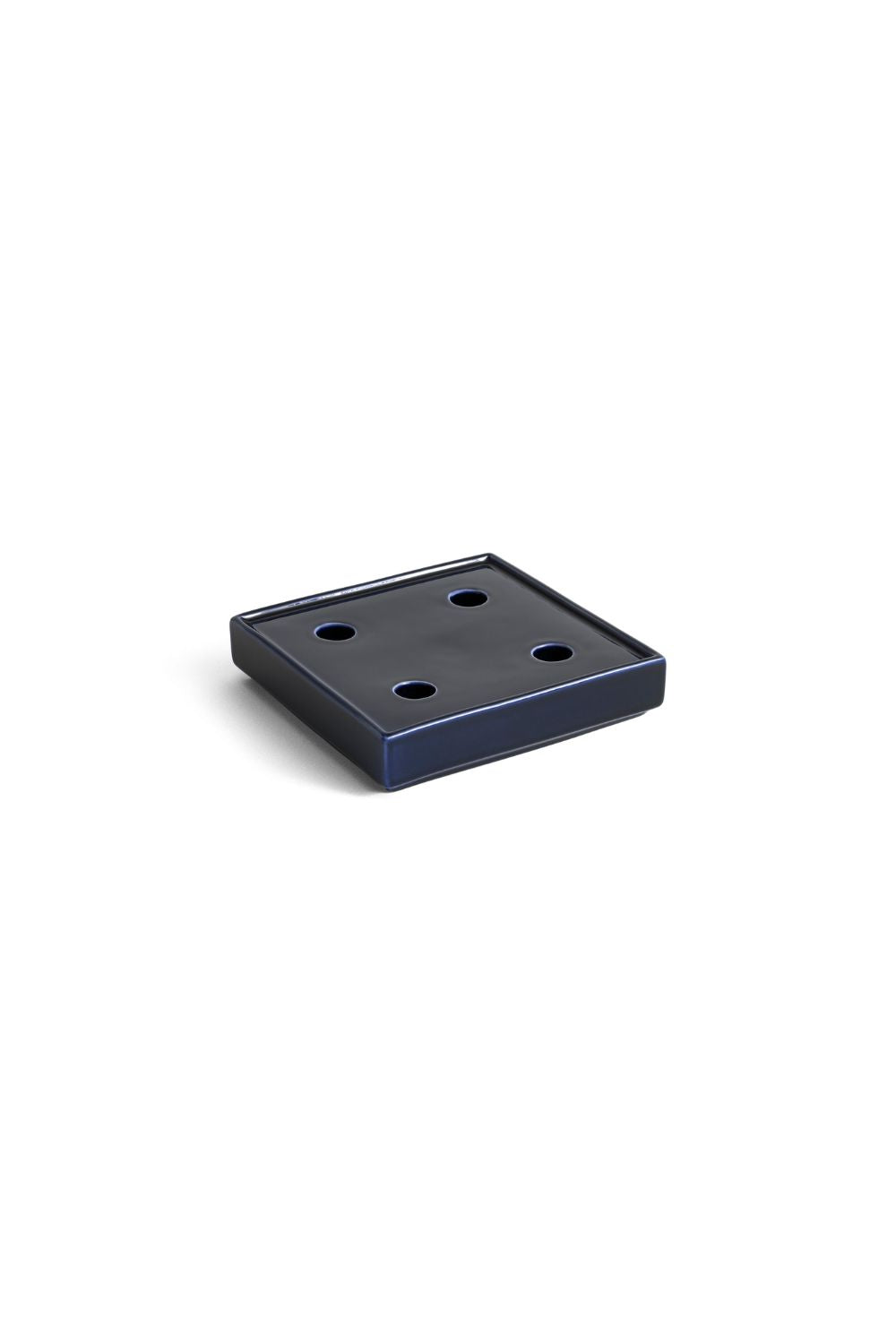 Mattone Candleholder Large Dark blue