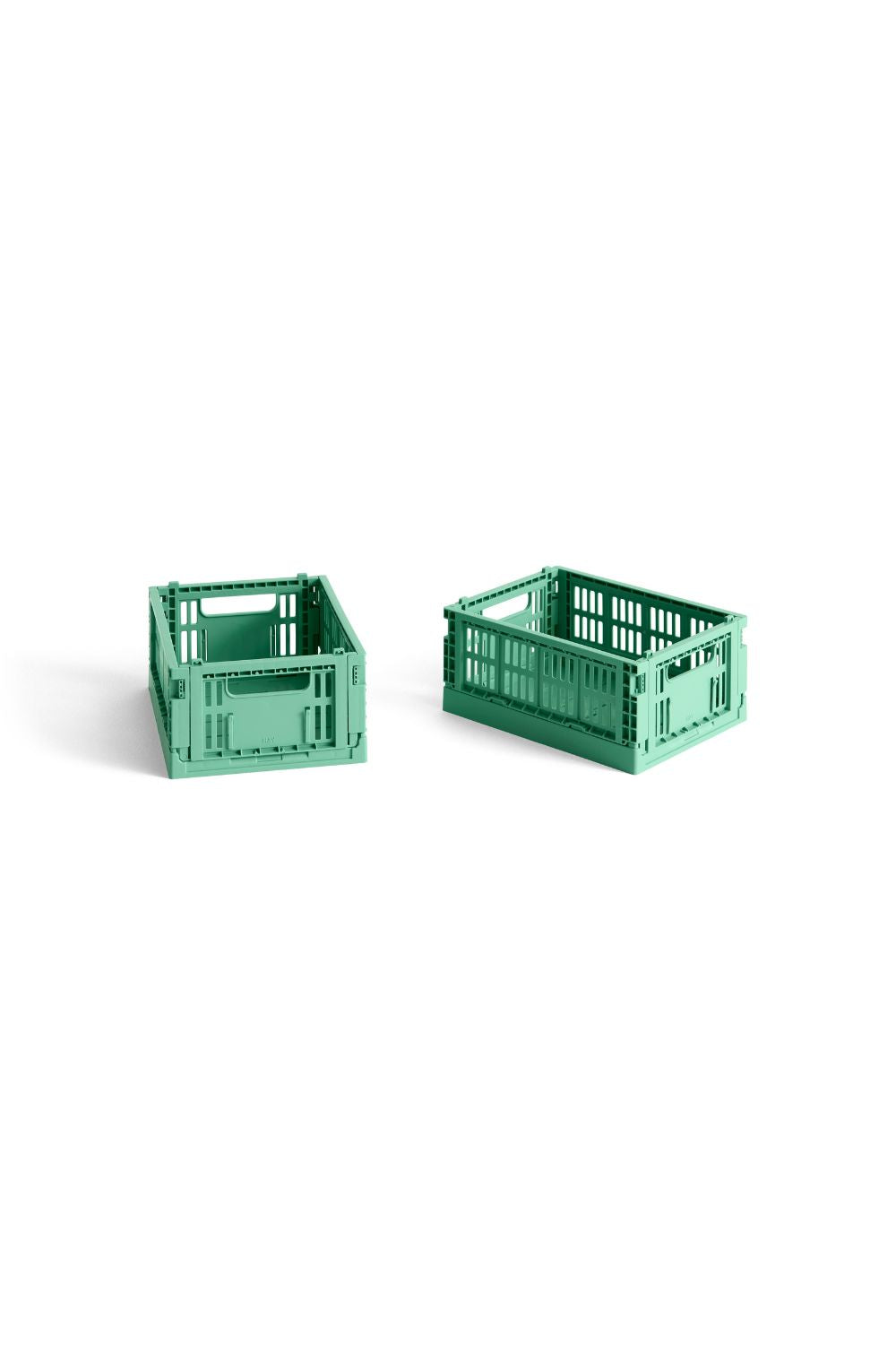 HAY Colour Crate Mini Set of 2 Dark Mint | Hay | Home of Solinfo