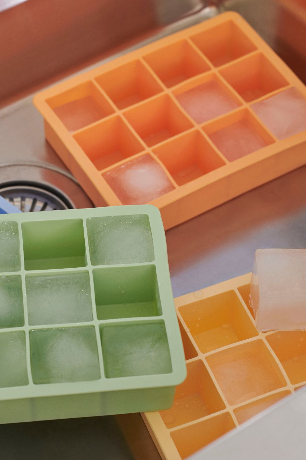 Ice Cube Tray Peach