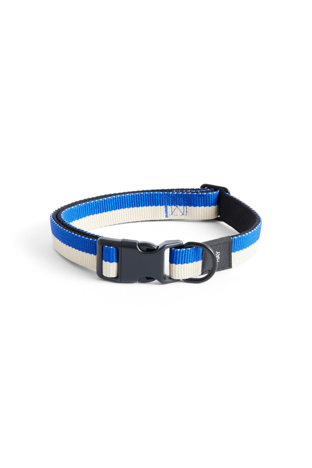 HAY Dogs Collar Flat M/L Blue and Off-white | Hay | Home of Solinfo