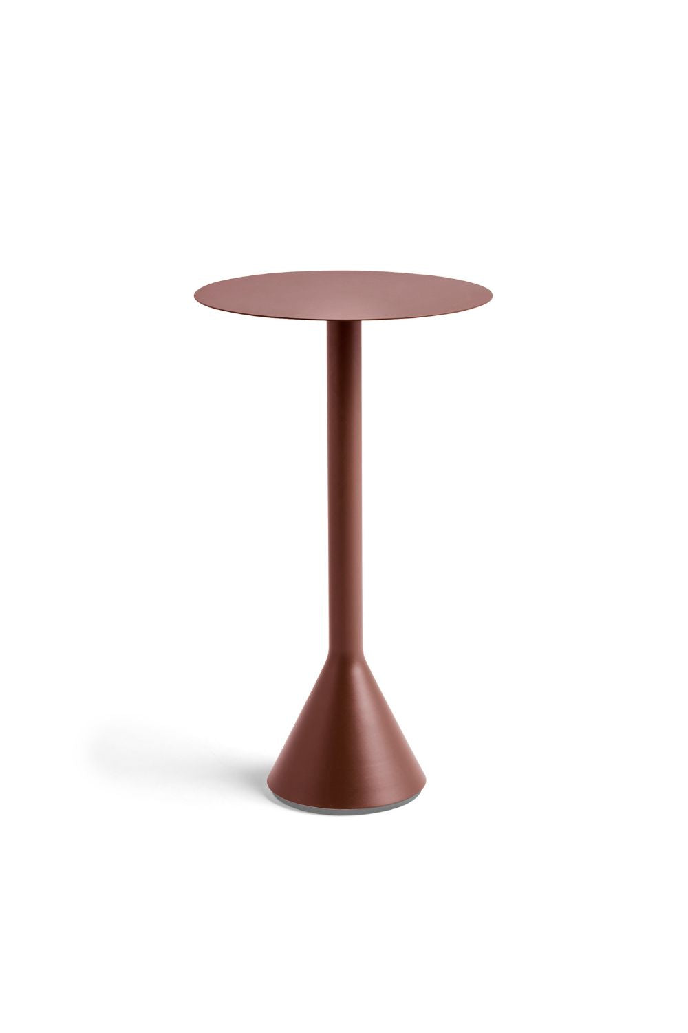 Palissade Cone table iron red