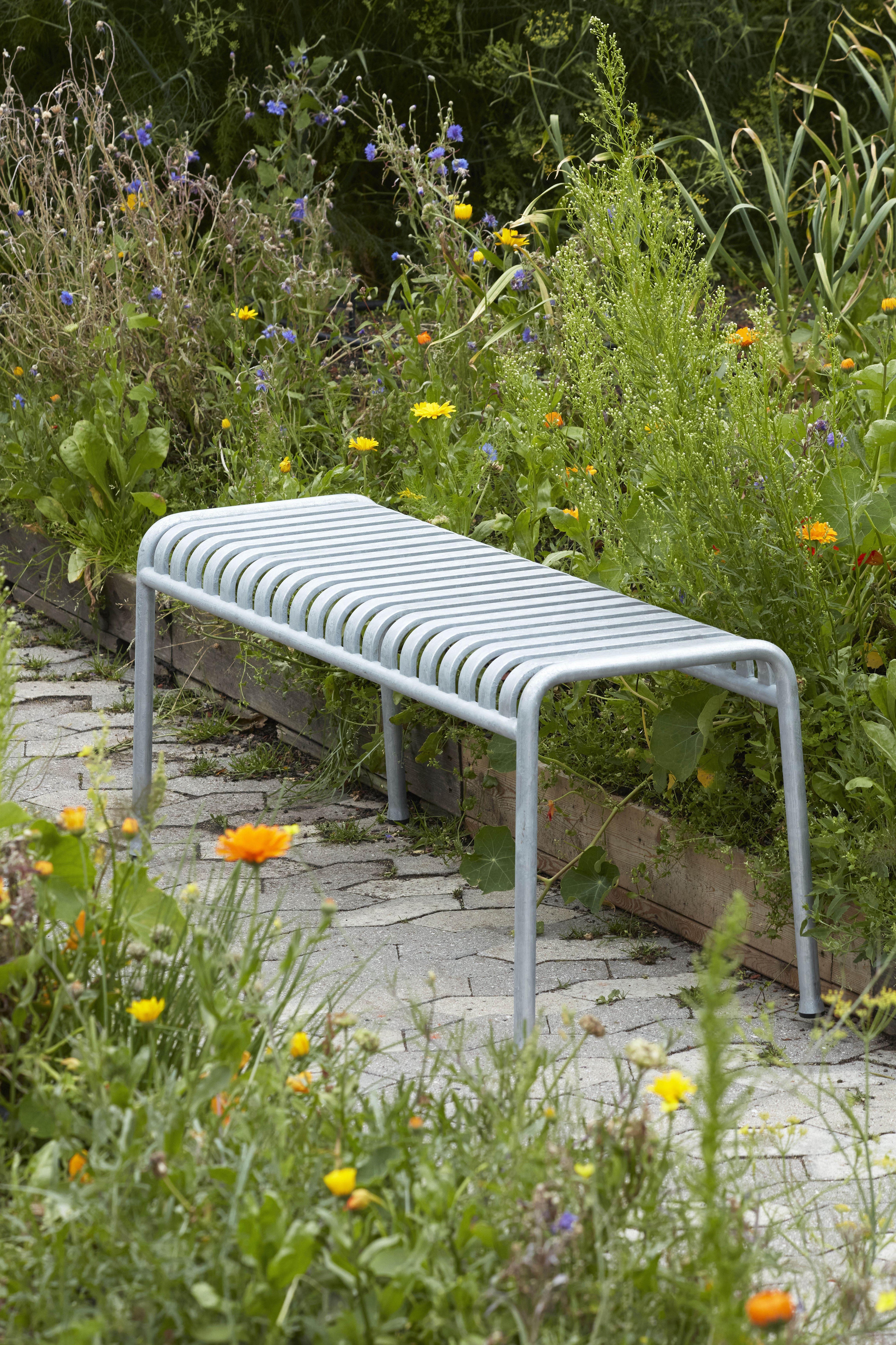 Palissade Galvanised Steel Bench