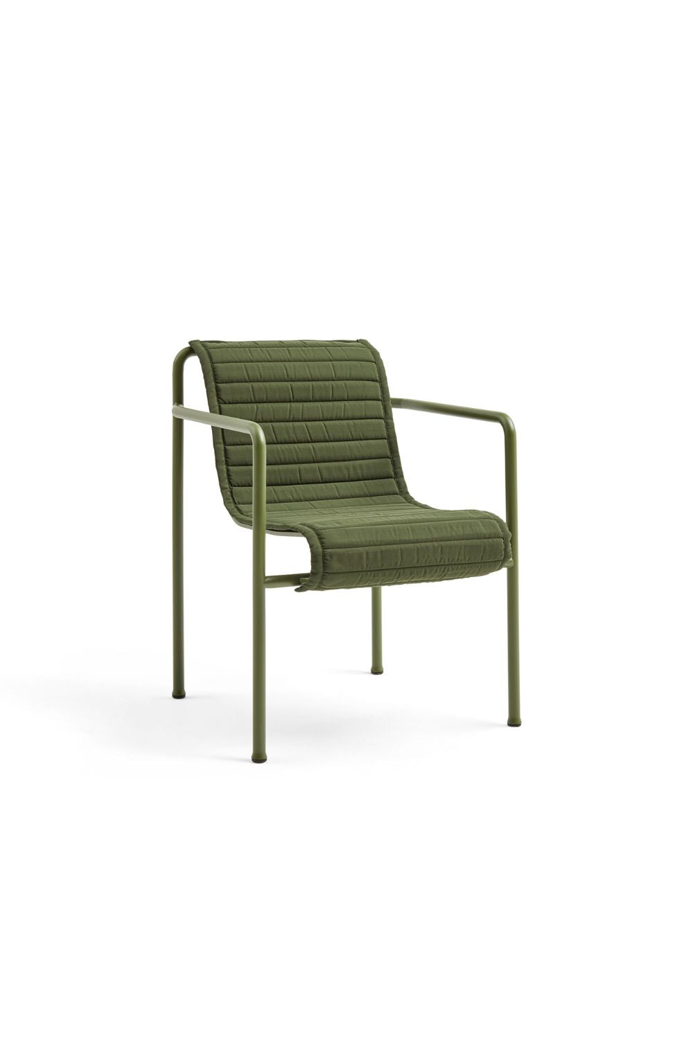 Olive Quilted Cushion for Palissade Armchair