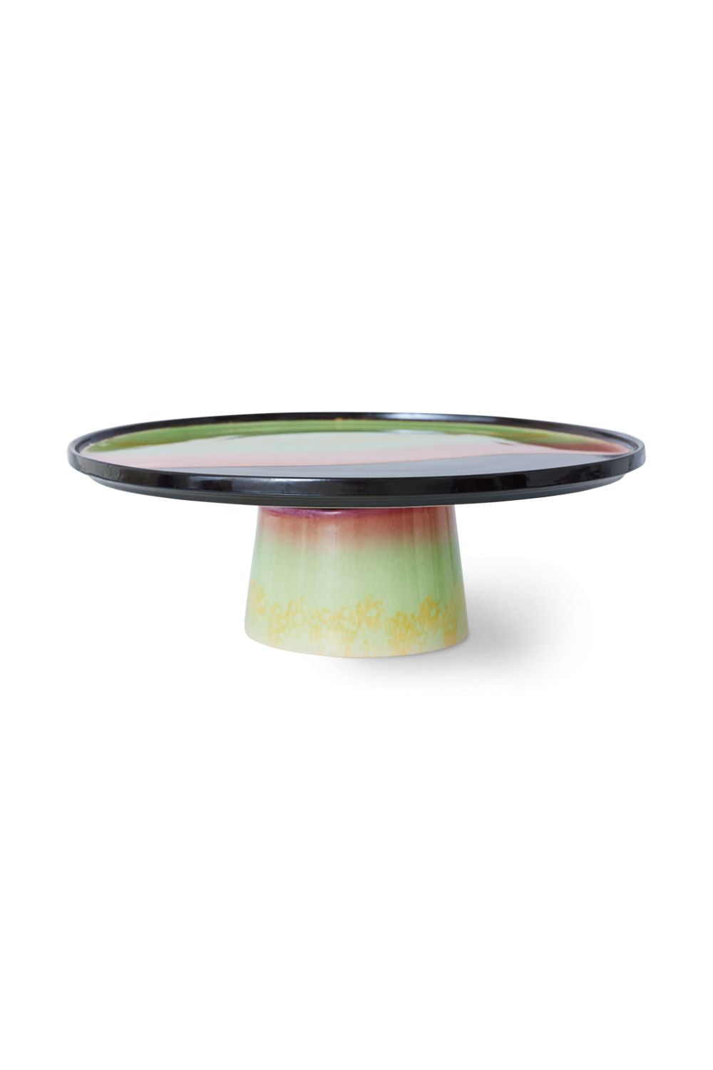 70s Ceramics Plateau M Licorice