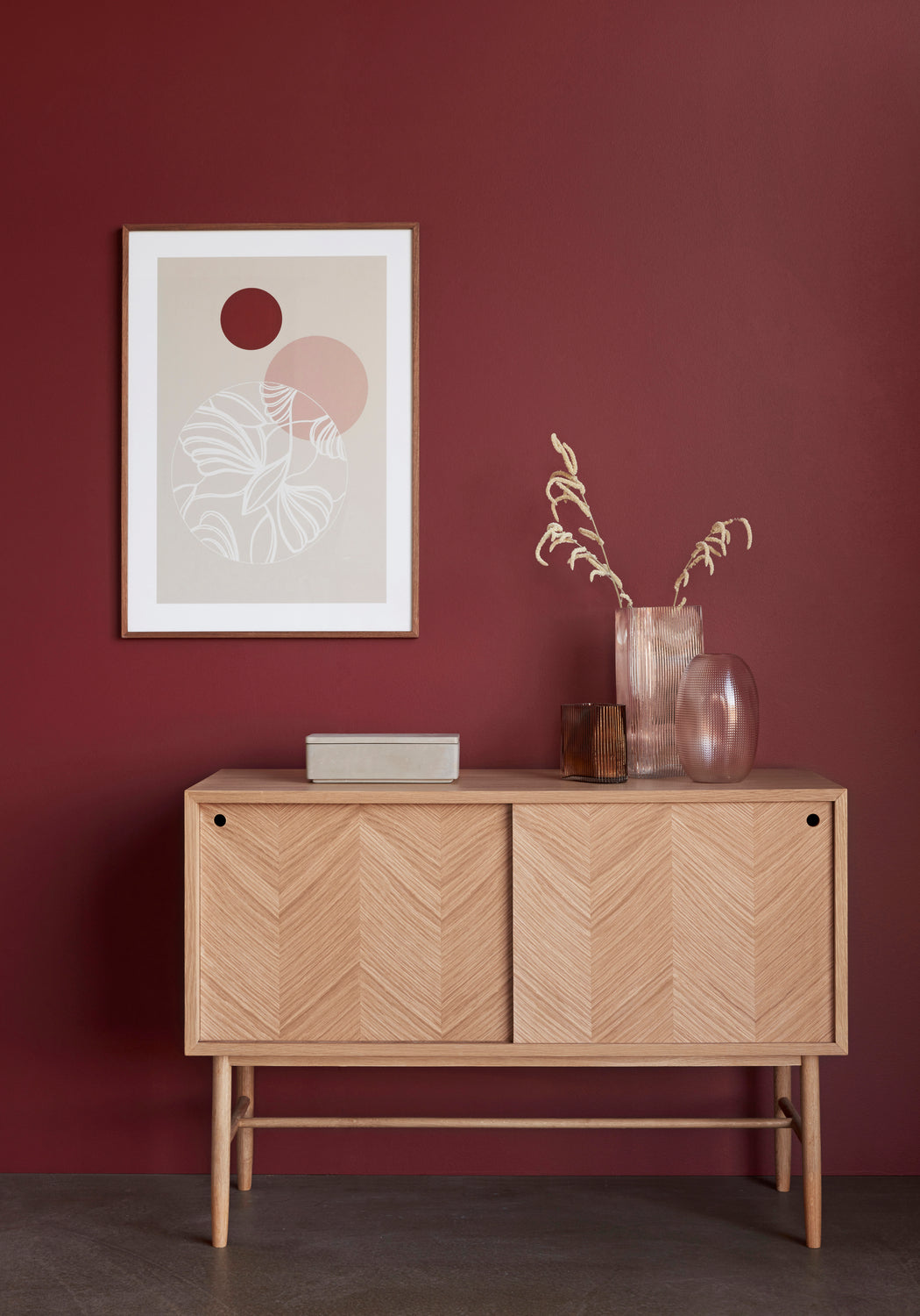 Elements Vases Triangular Clear set of 3