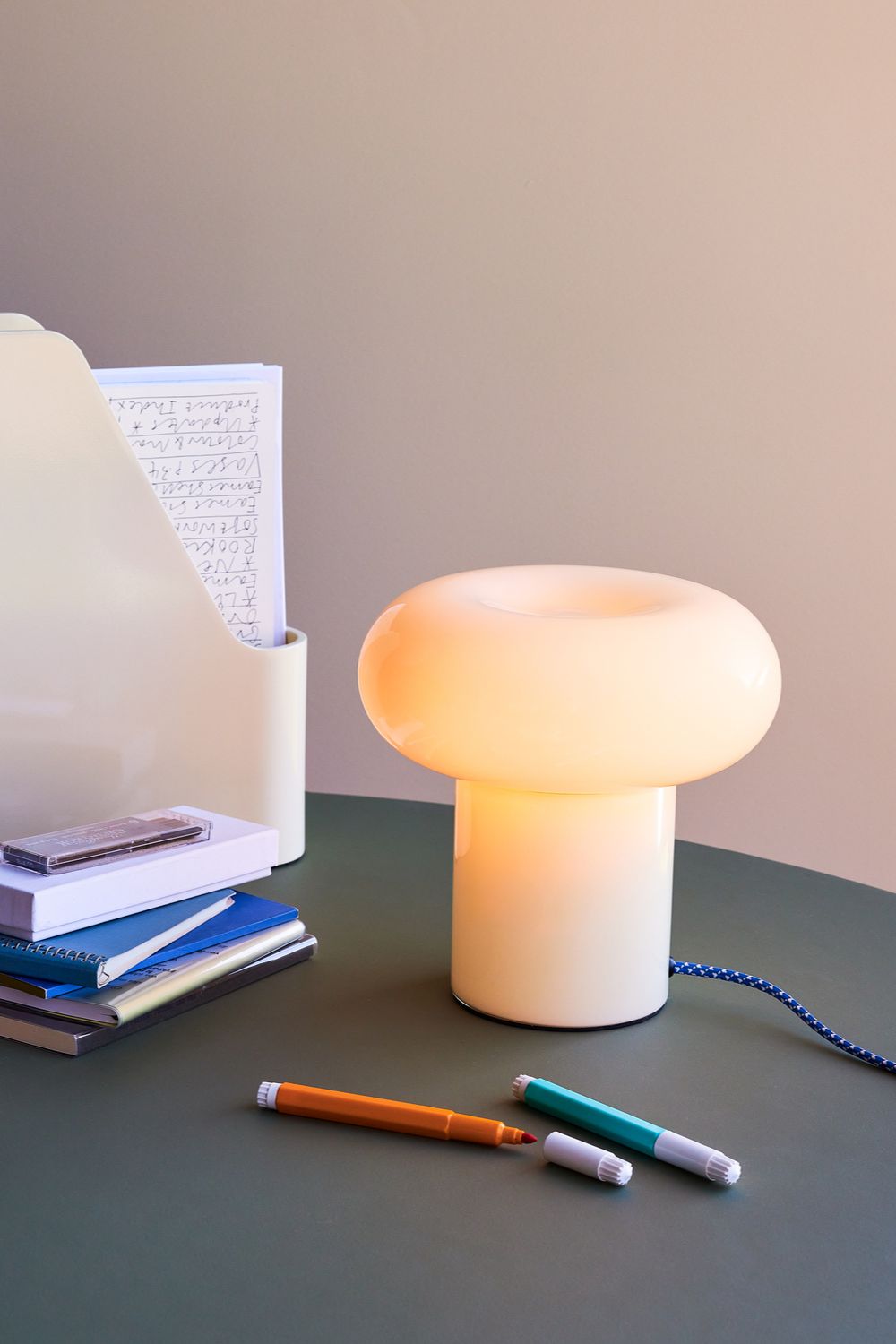 Hues Table Lamp Light Green