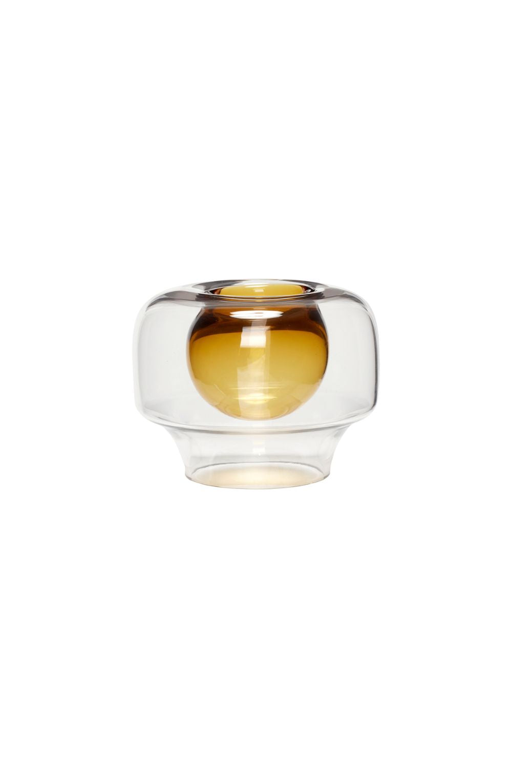 Lunar Vase Amber