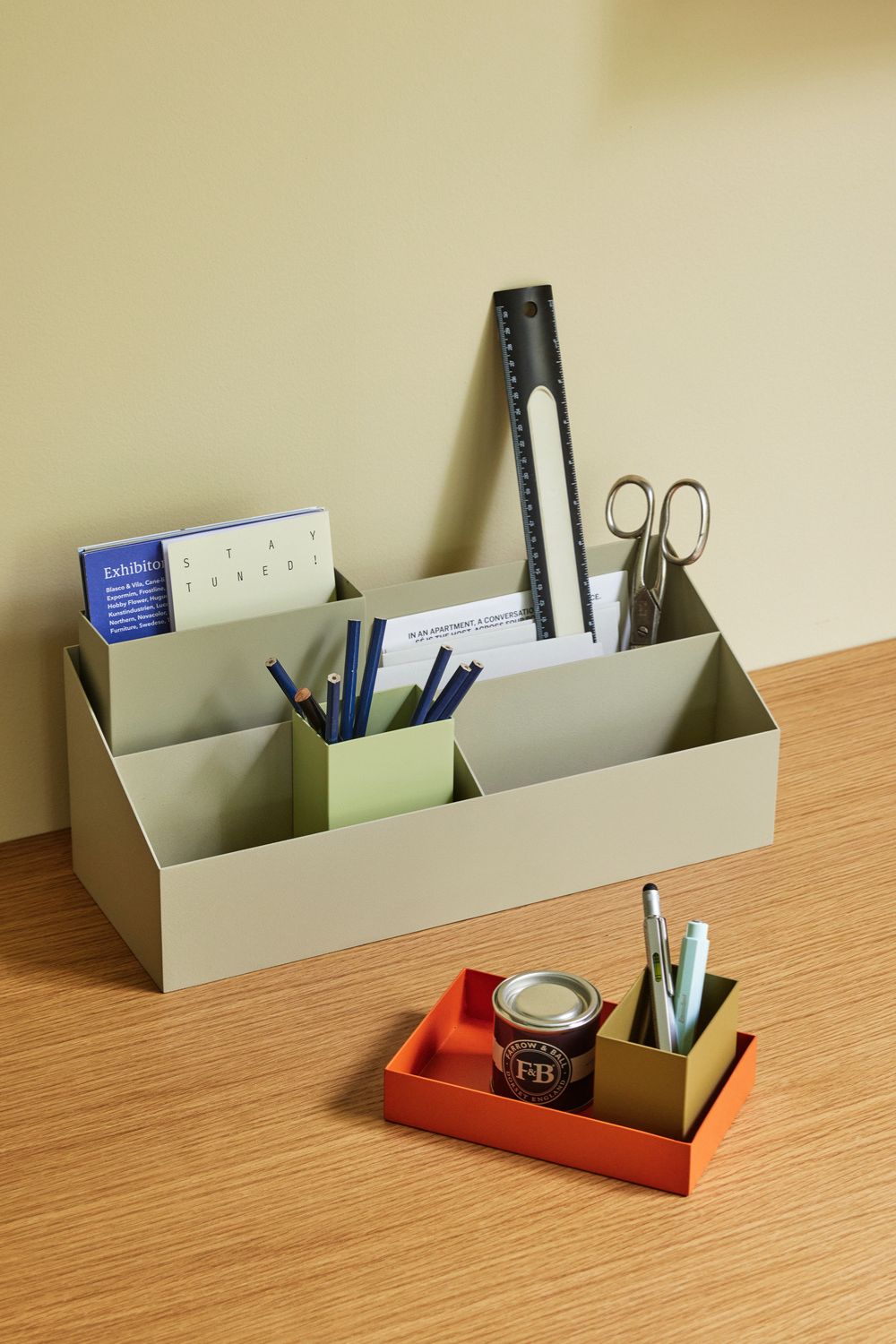 Pod Desk Organiser Sand