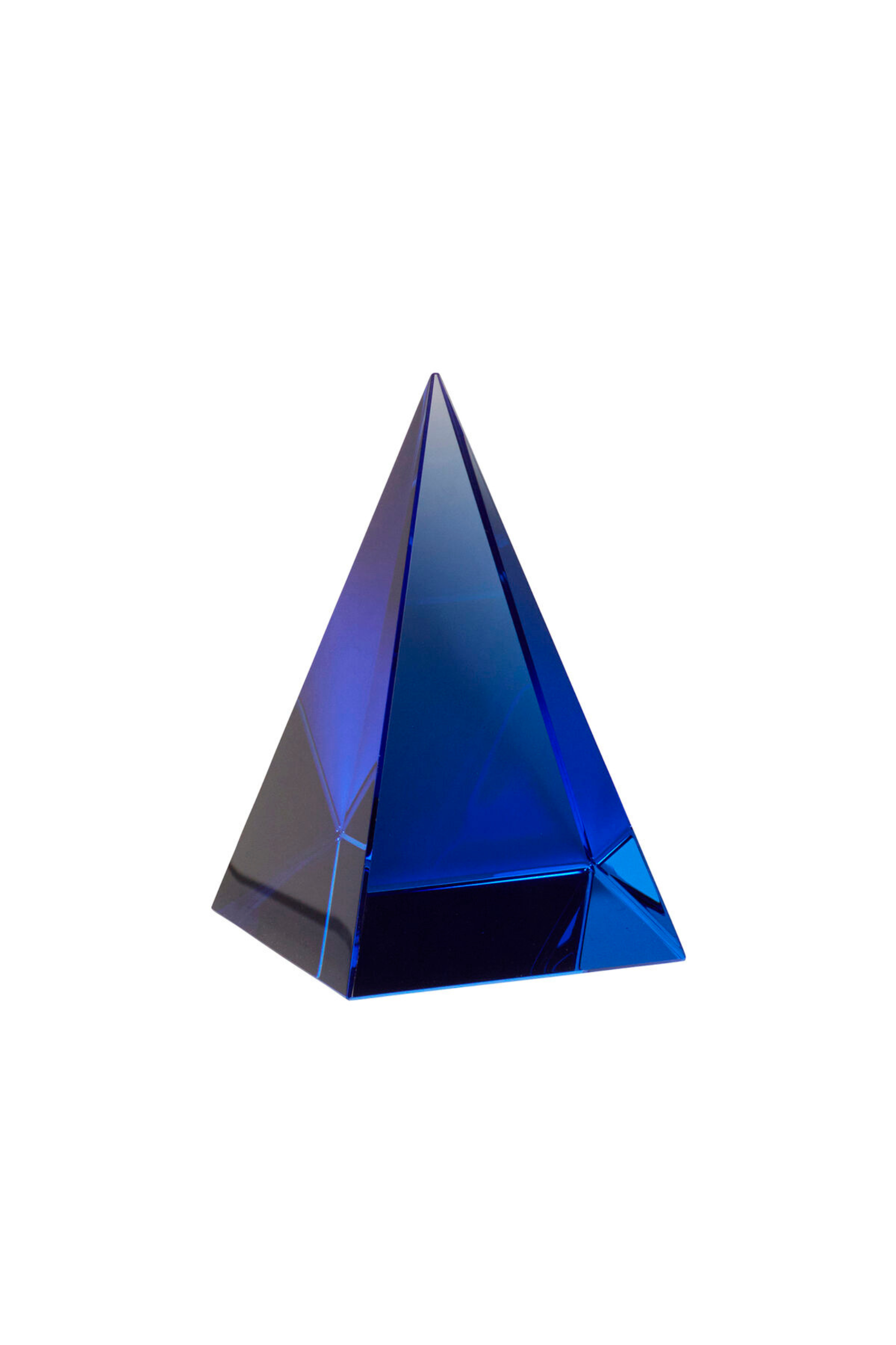 Prism Paper Weight Blue