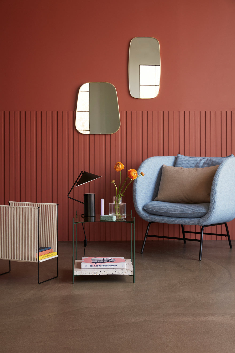 String magazintartó