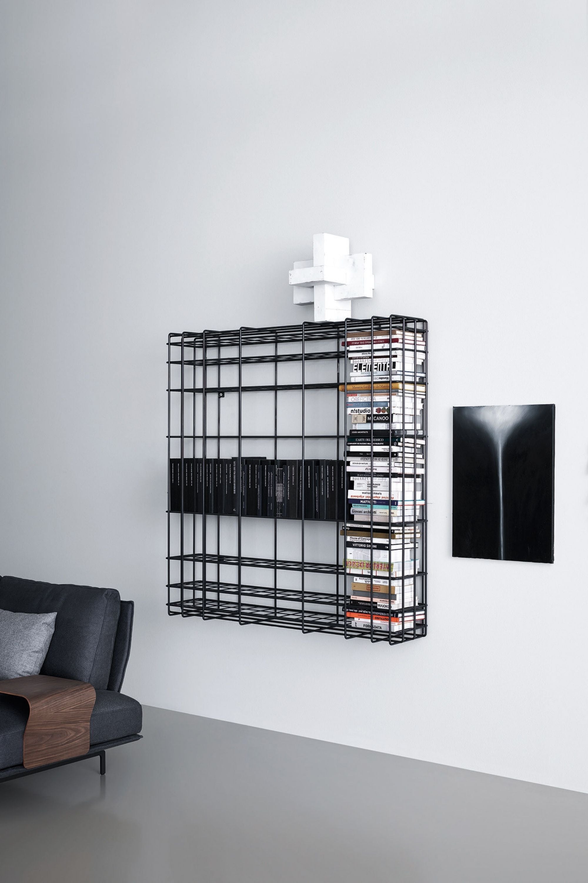 Leyva wall bookcase