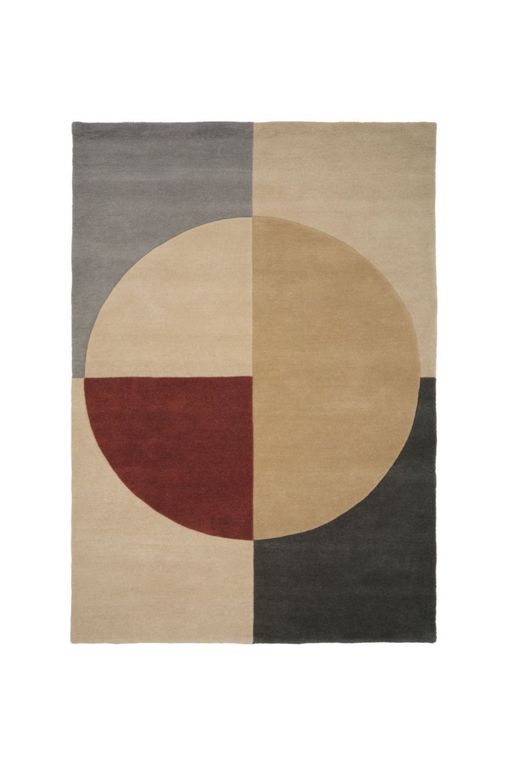 Radiality Ruby Rug