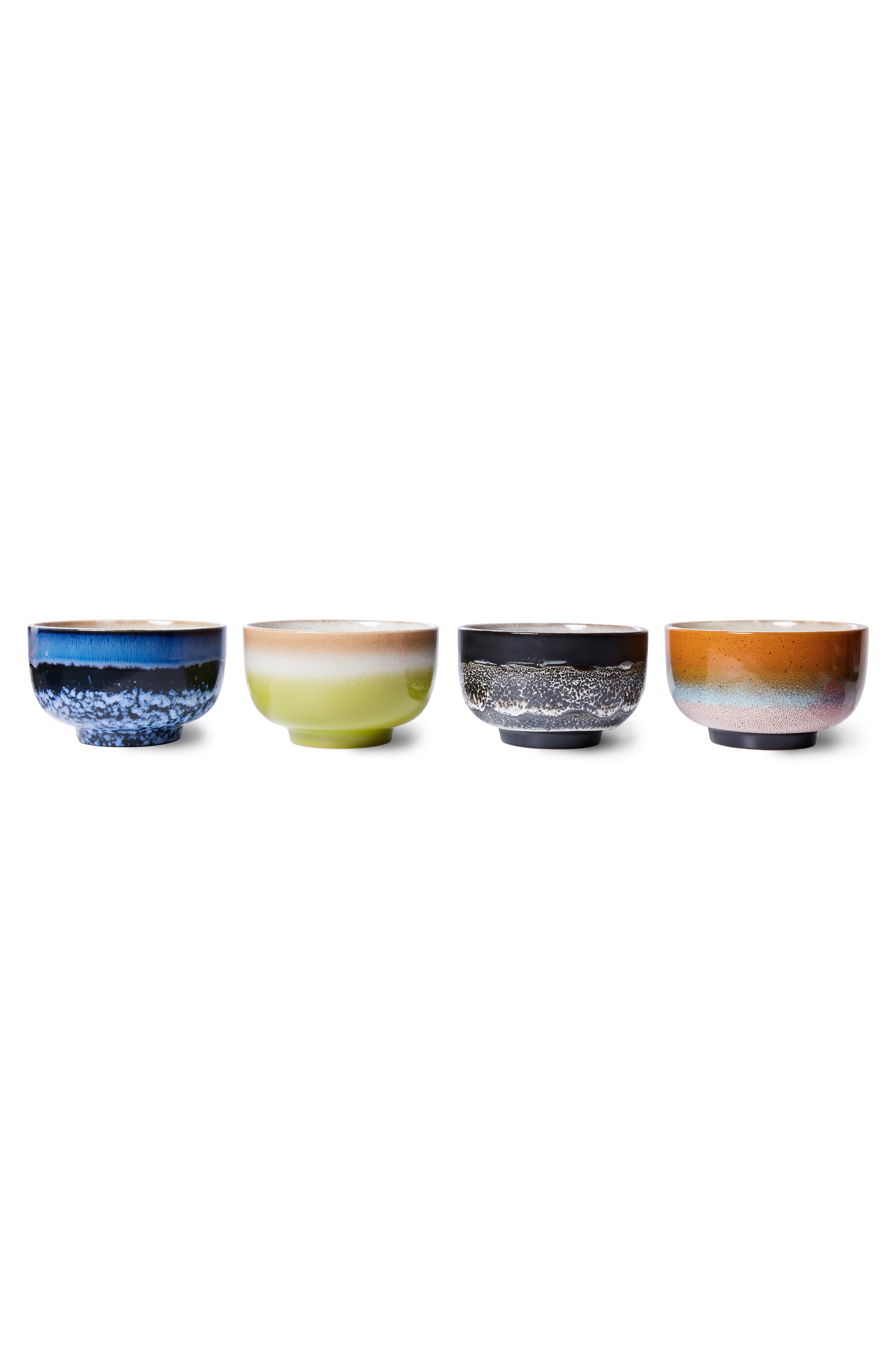 70s Ceramics noodle bowl set