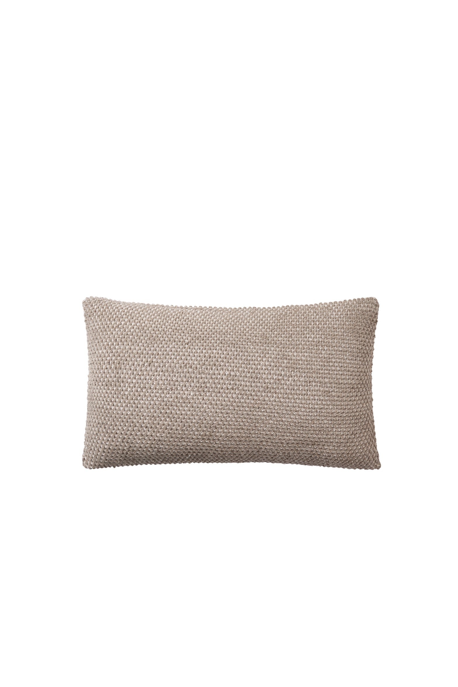 Twine cushion beige 50 x 80 cm