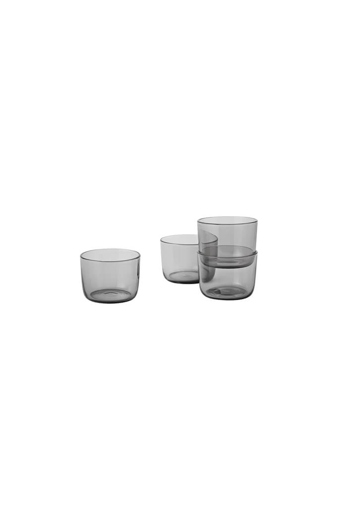 Corky glass set grey