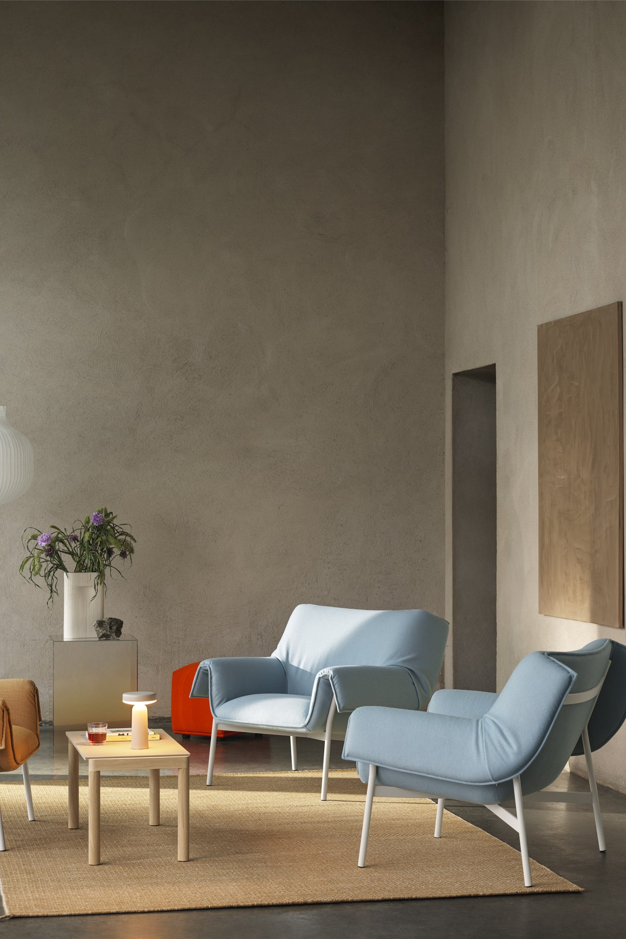 Ease Grey Portable Lamp