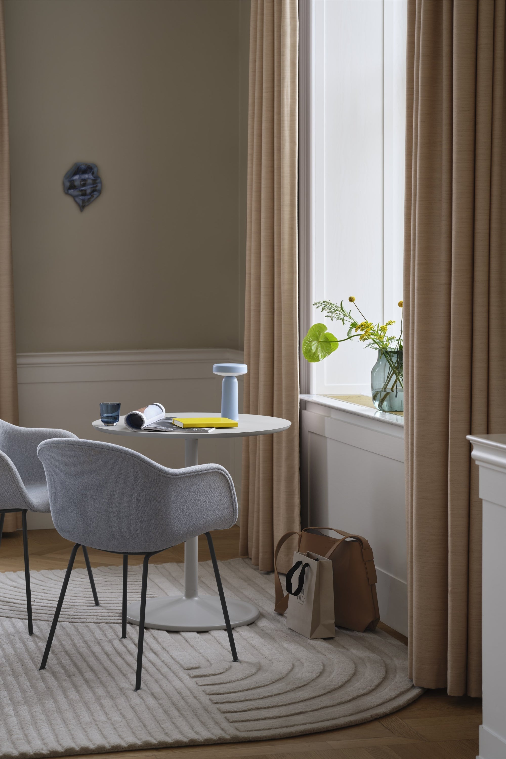 Ease Light Blue Portable Lamp