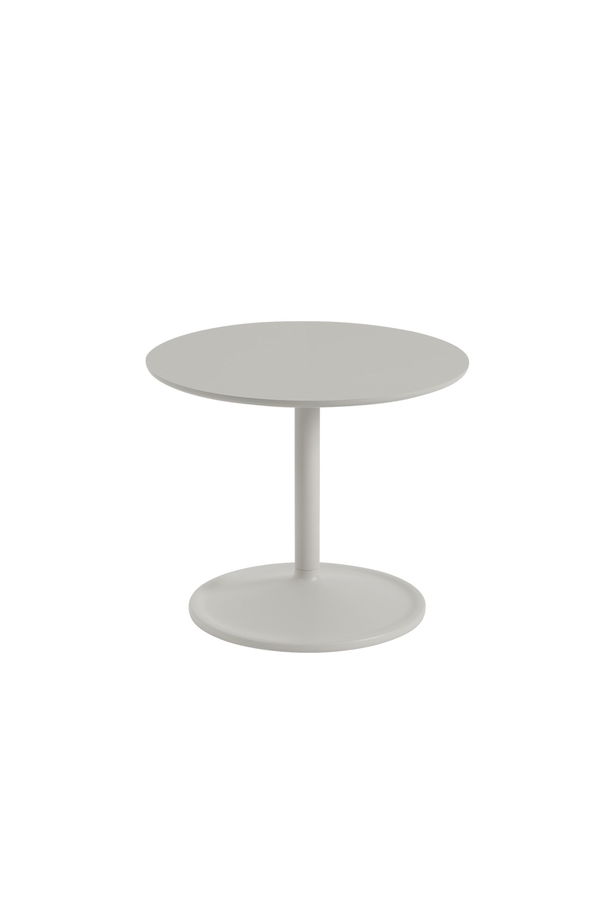 Soft Low Side Table Grey
