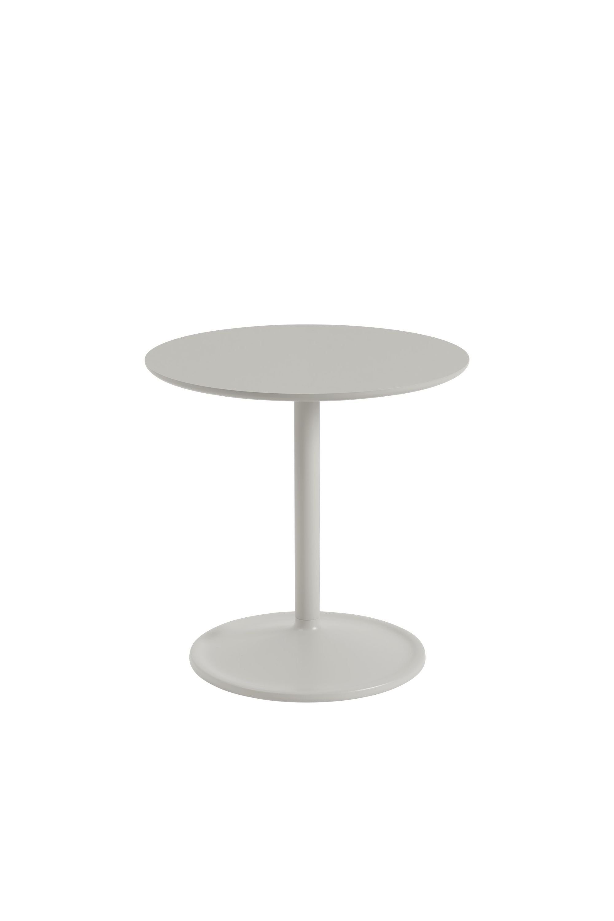 Soft High Side Table Grey