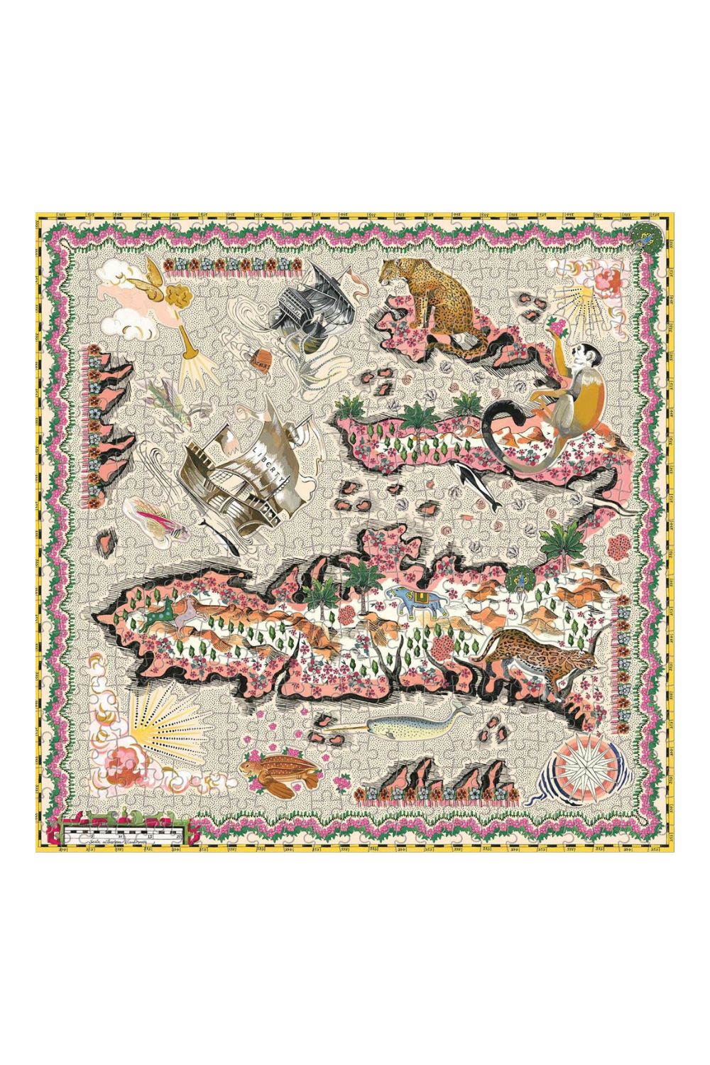 Maxine 500 Piece Double Sided Puzzle