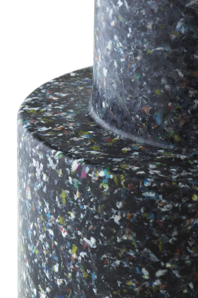Bit Stool Black Multi