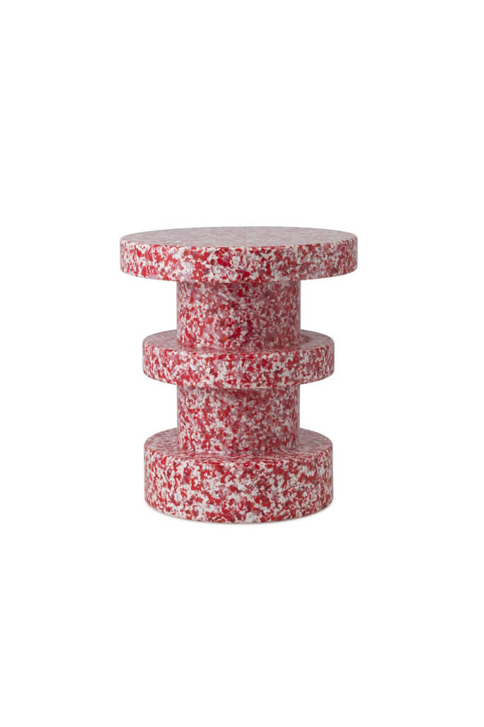 Bit Stack red stool