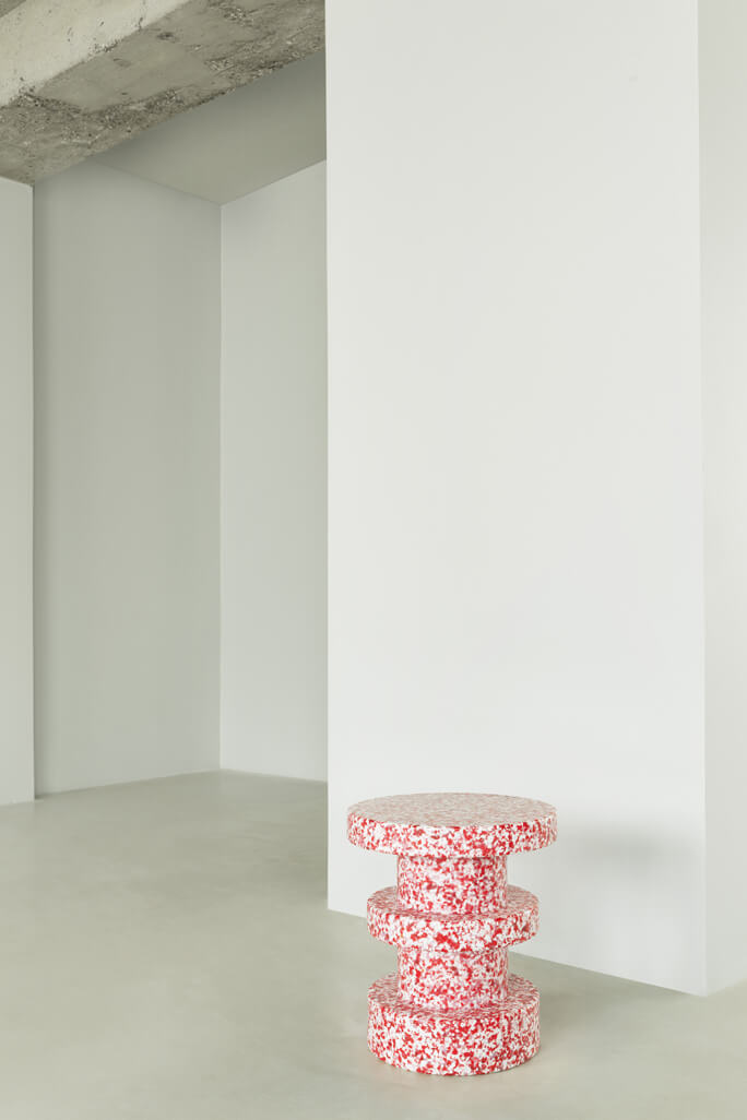 Bit Stack red stool