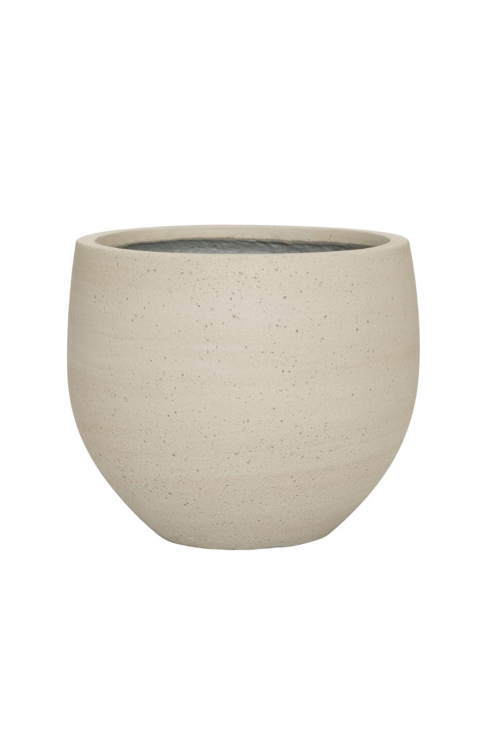 Mini Orb XL Beige Flowerpot | Pottery Pots | Home of Solinfo