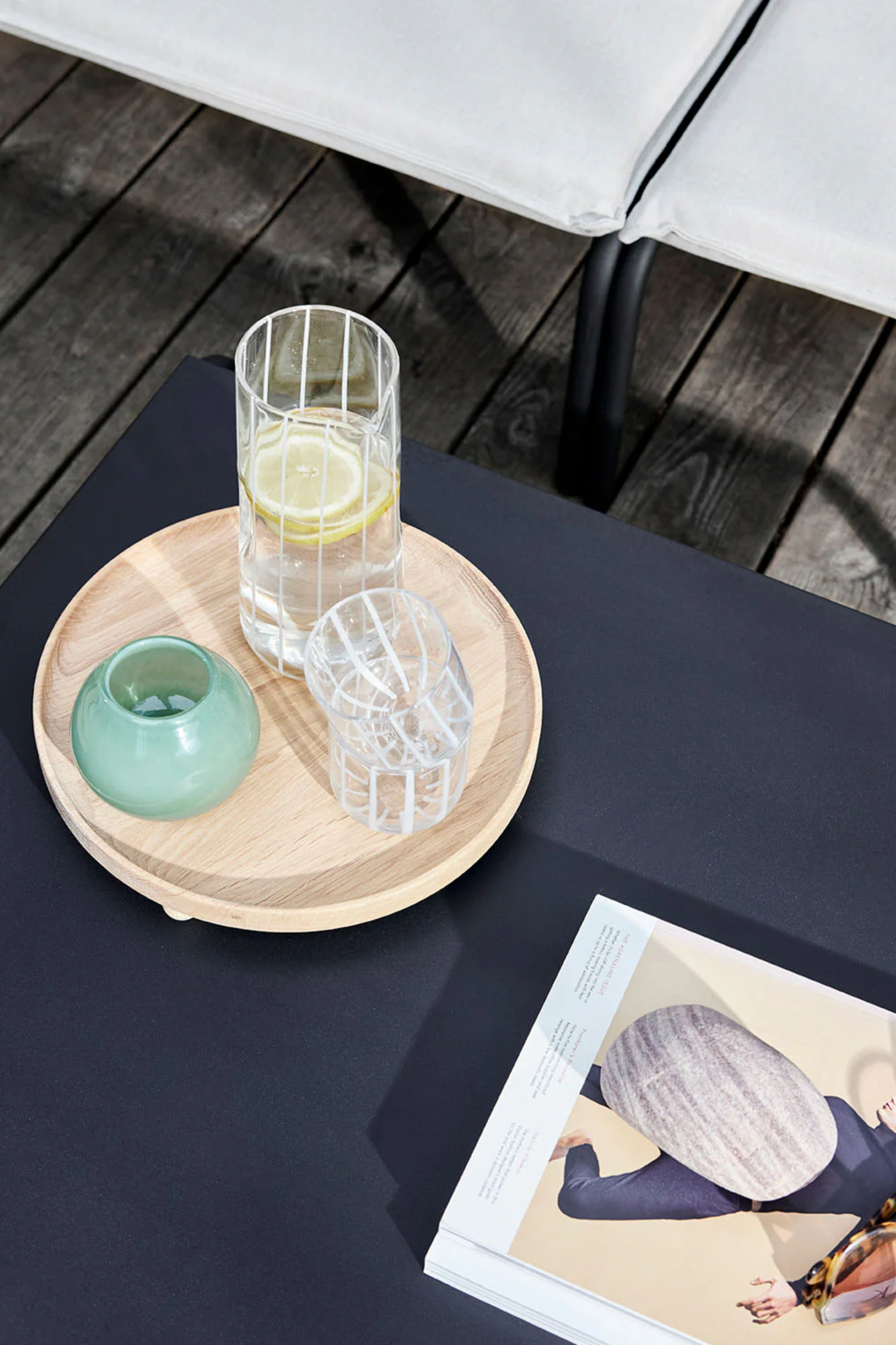 Inka Round Oak Tray | OYOY | Home of Solinfo