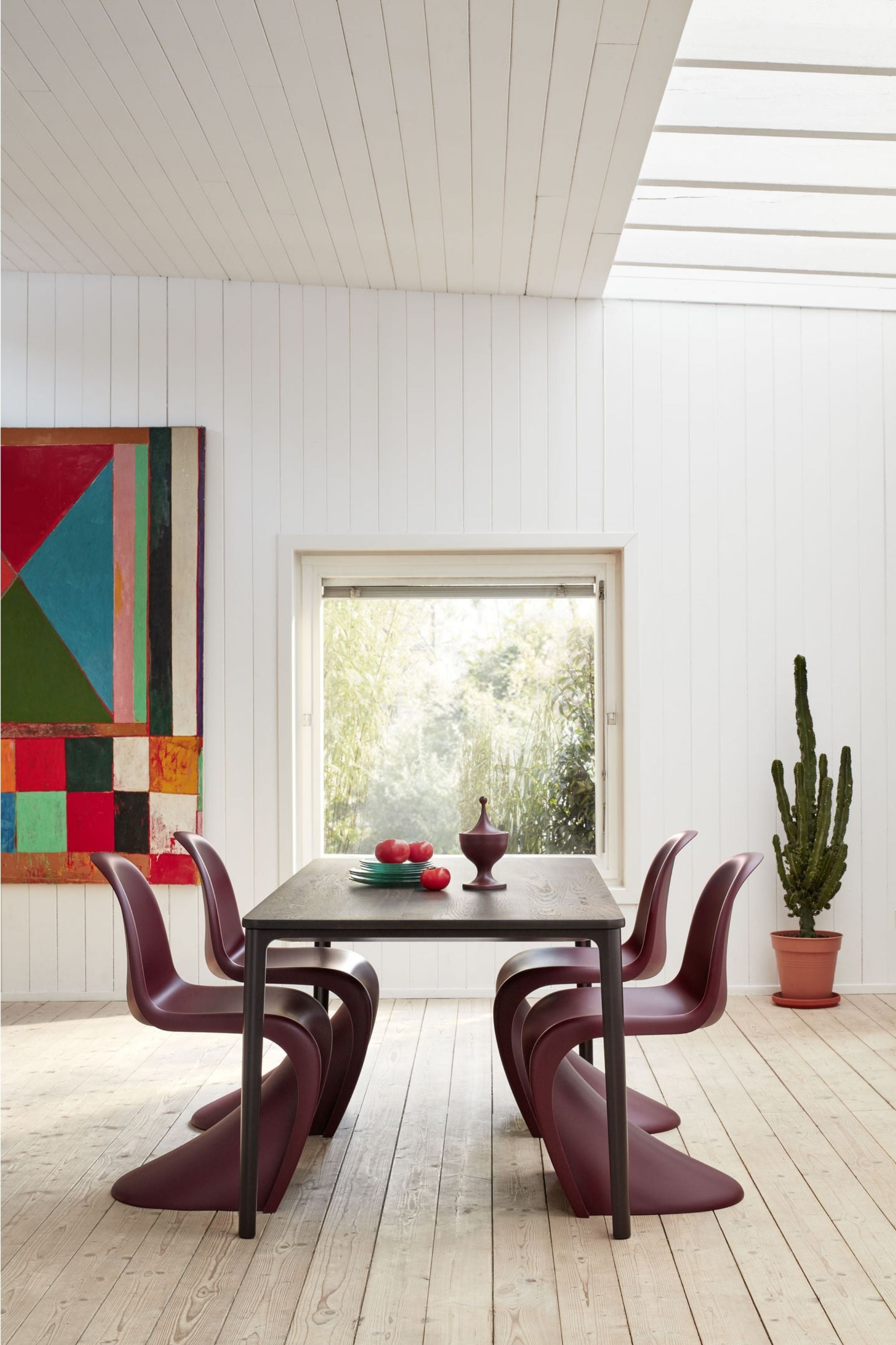 Panton Chair bordeaux