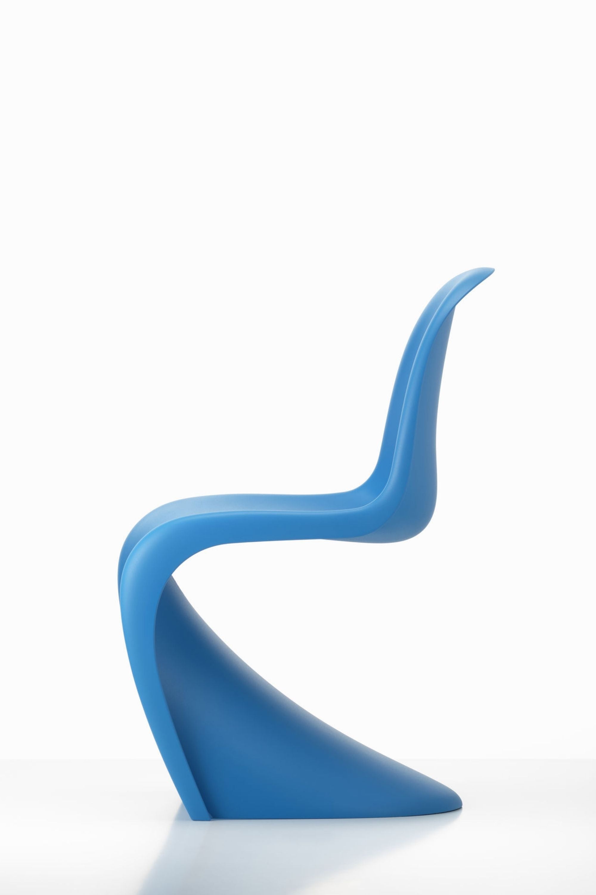 Panton gleccserkék szék