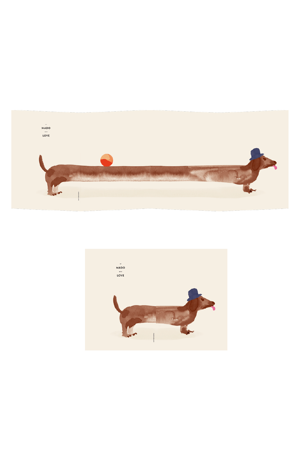 Doug the Dachshund képeslap