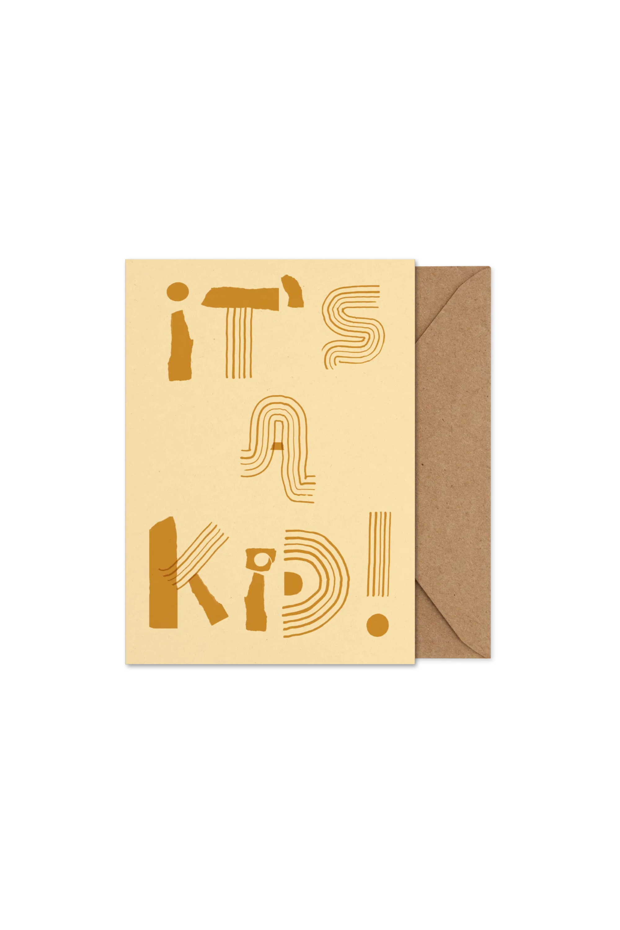 It's a Kid Folded Card