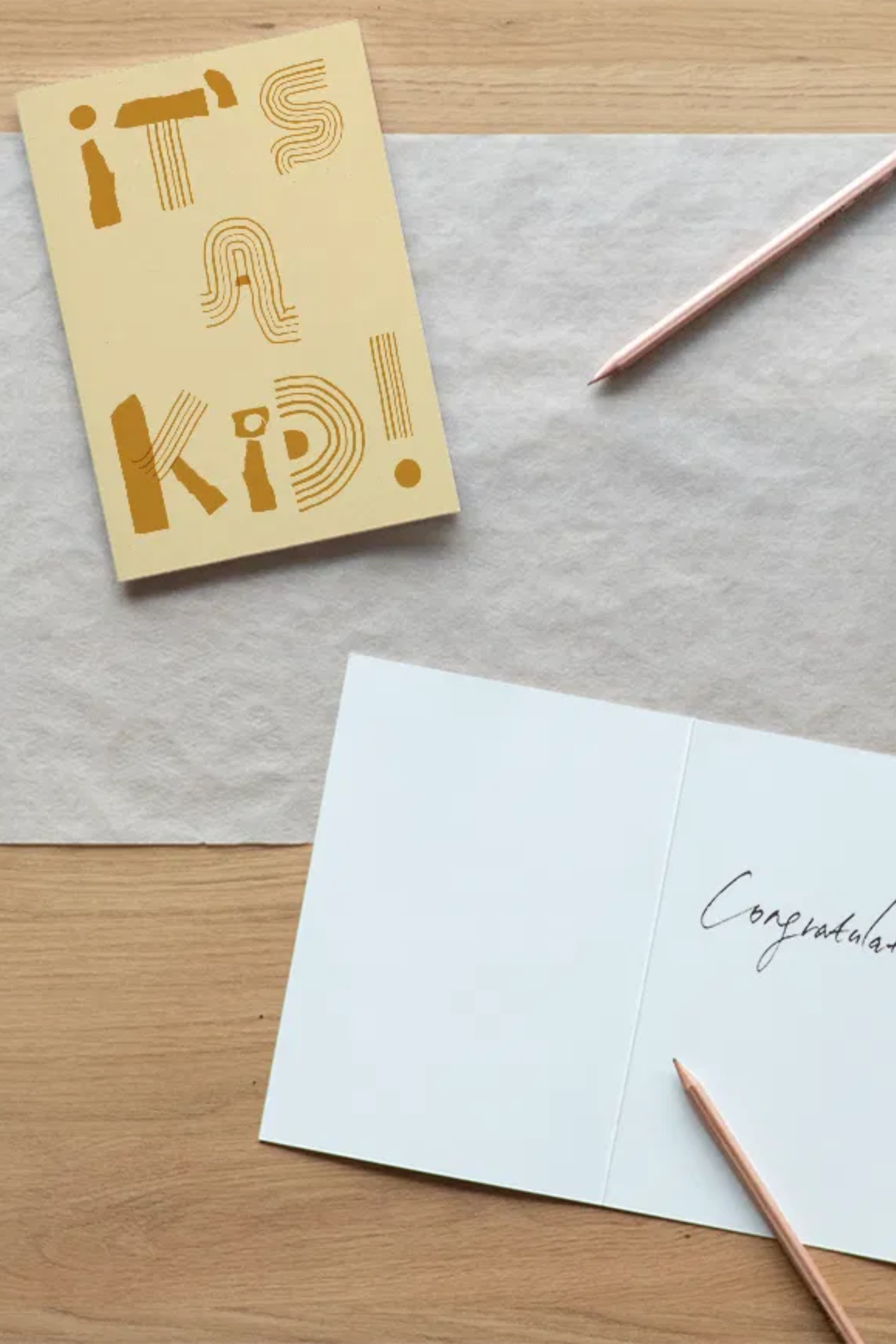 It's a Kid Folded Card