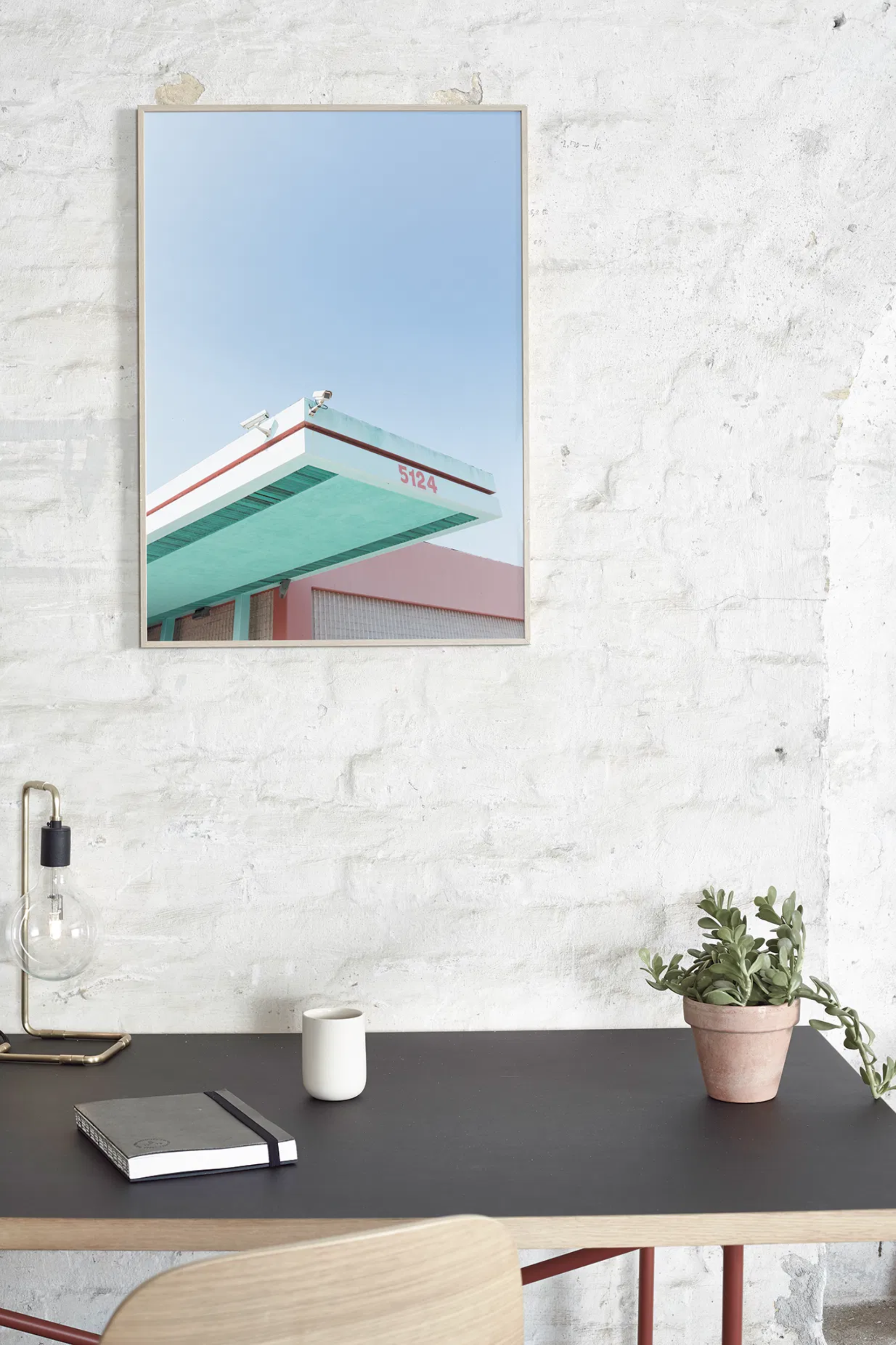 Paper Collective | Los Angeles Is Pink 01 poster 50x70 | Home of Solinfo
