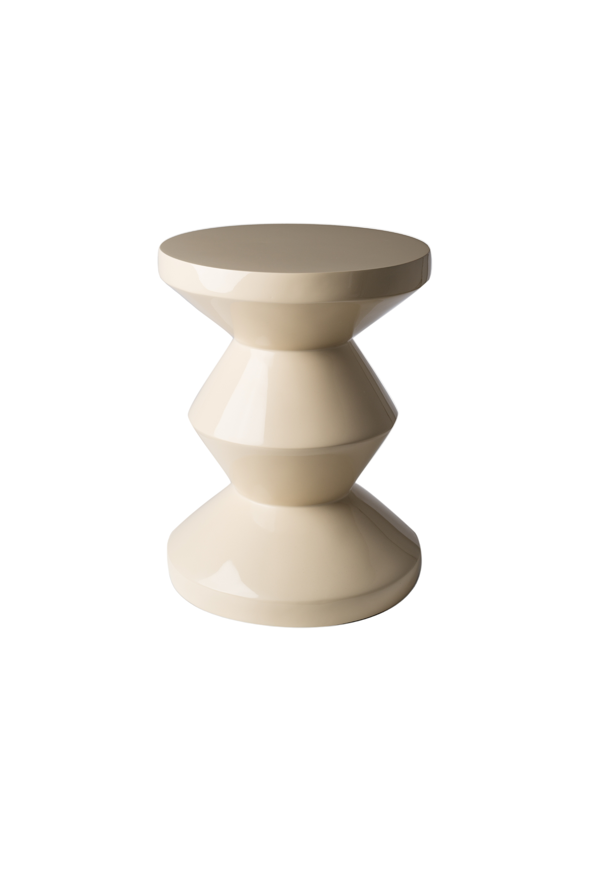 Zig Zag Stool Beige | Polspotten | Home of Solinfo