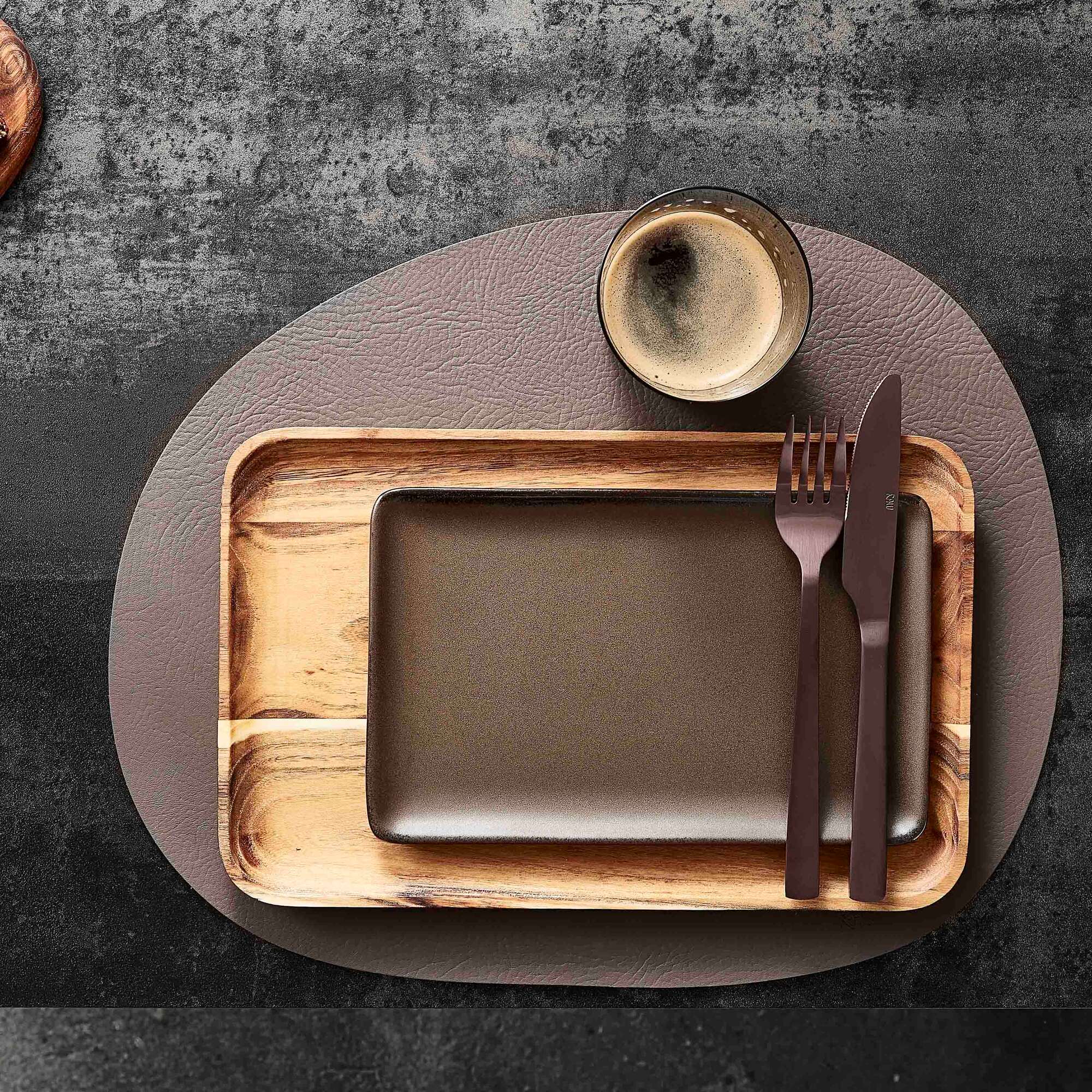 Raw Buffalo Pink Recycled Placemat