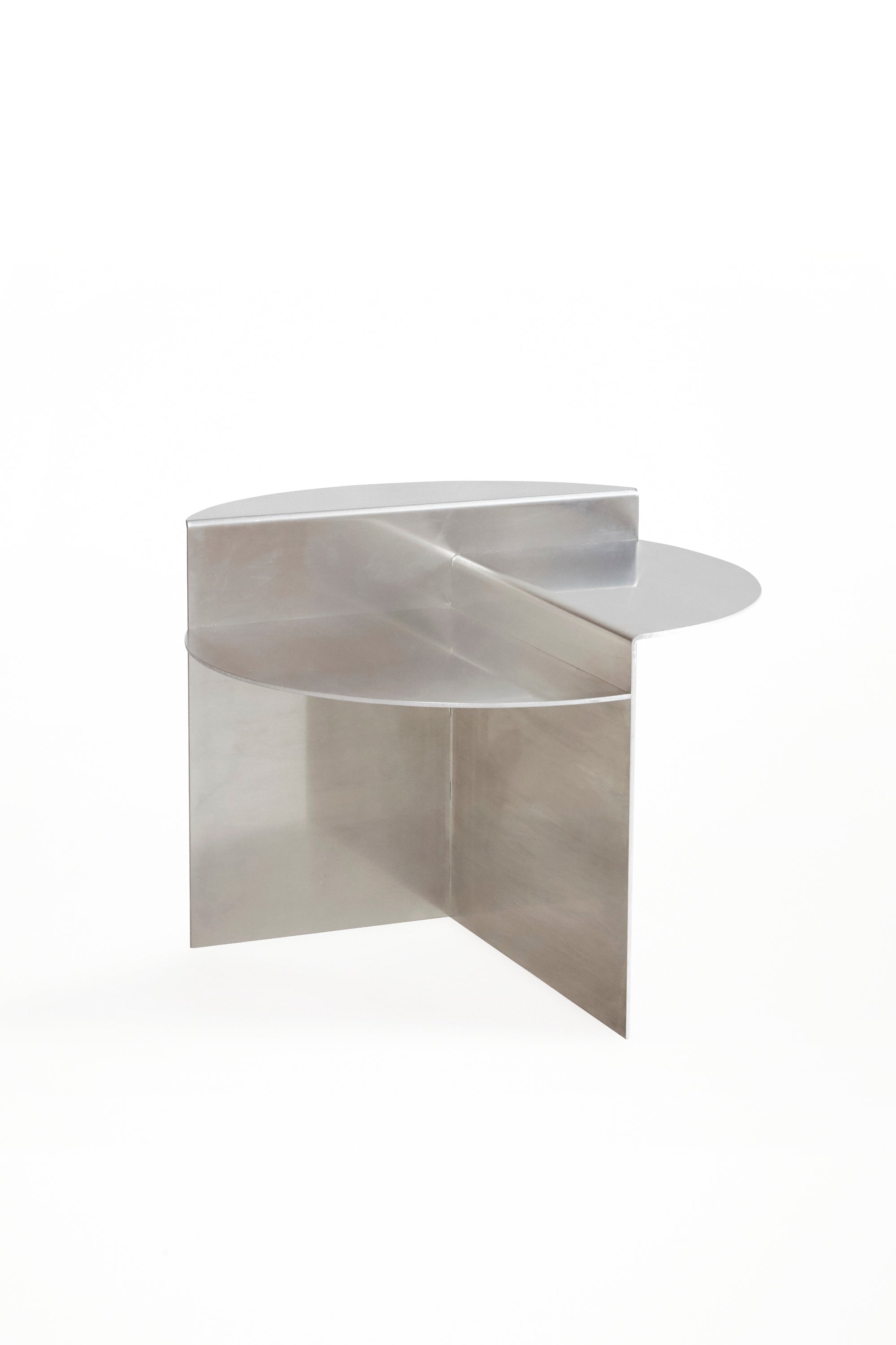 Rivet Side Table Aluminium