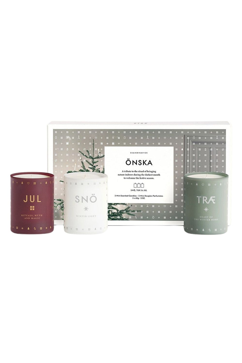 ÖNSKA Mini Candle Set | Skandinavisk | Home of Solinfo