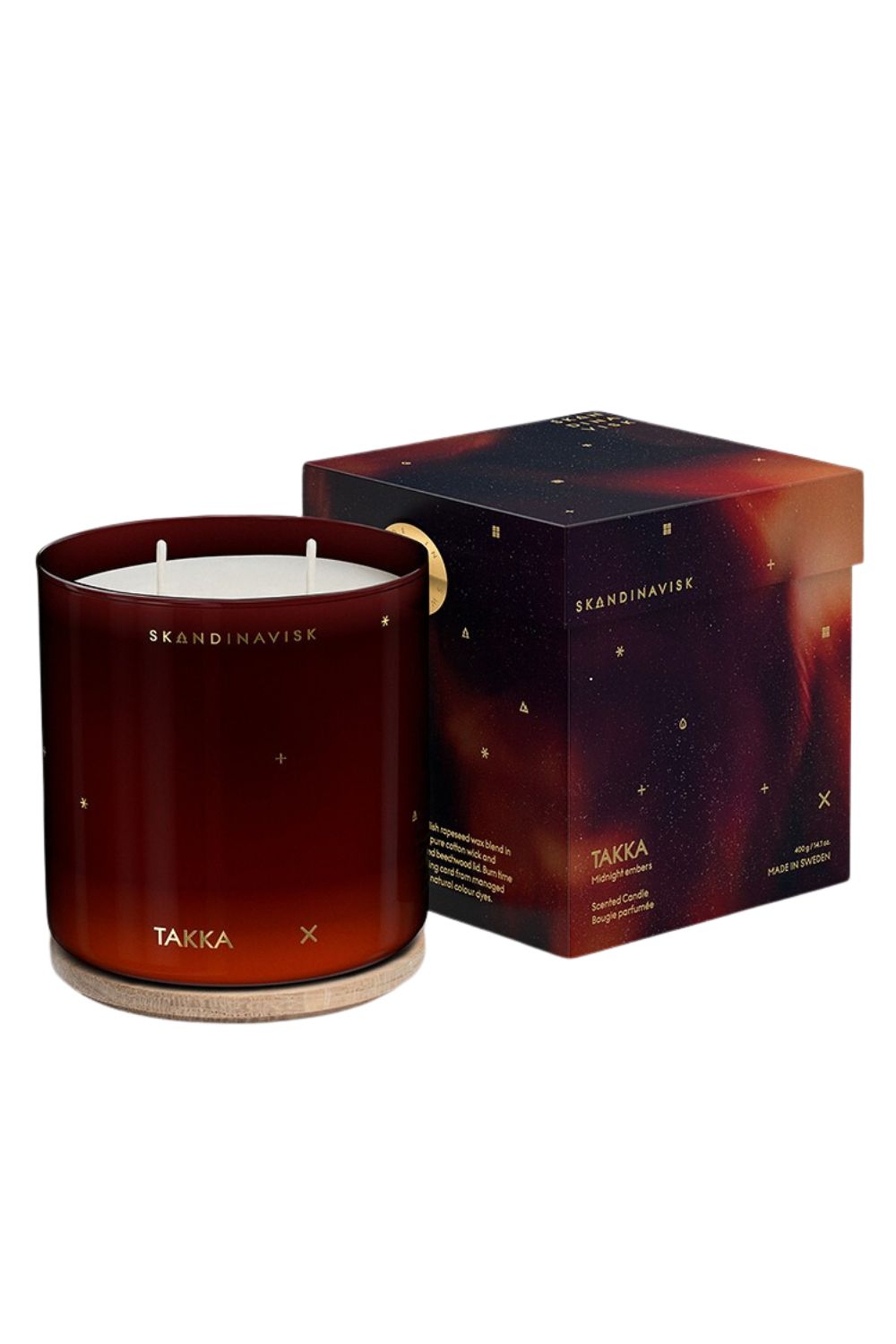 TAKKA 400g Scented Candle | Skandinavisk | Home of Solinfo