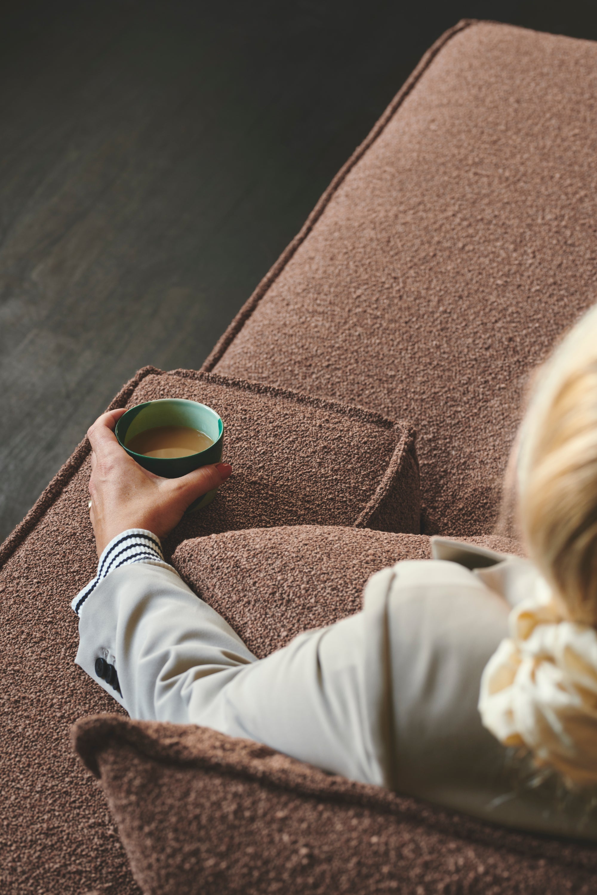 Daphne Pebble Rust 2,5 személyes kanapé