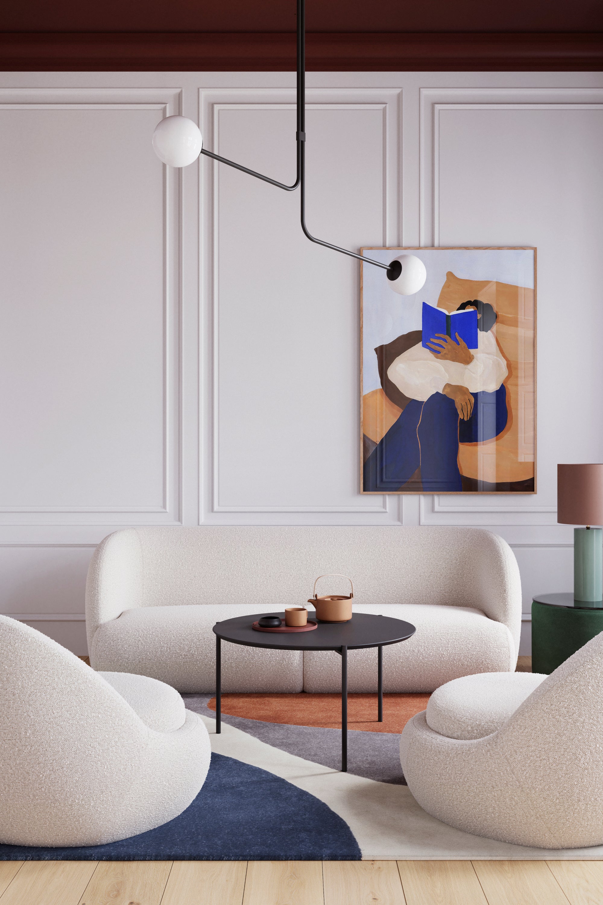 Paula 2 Maya Cream Sofa