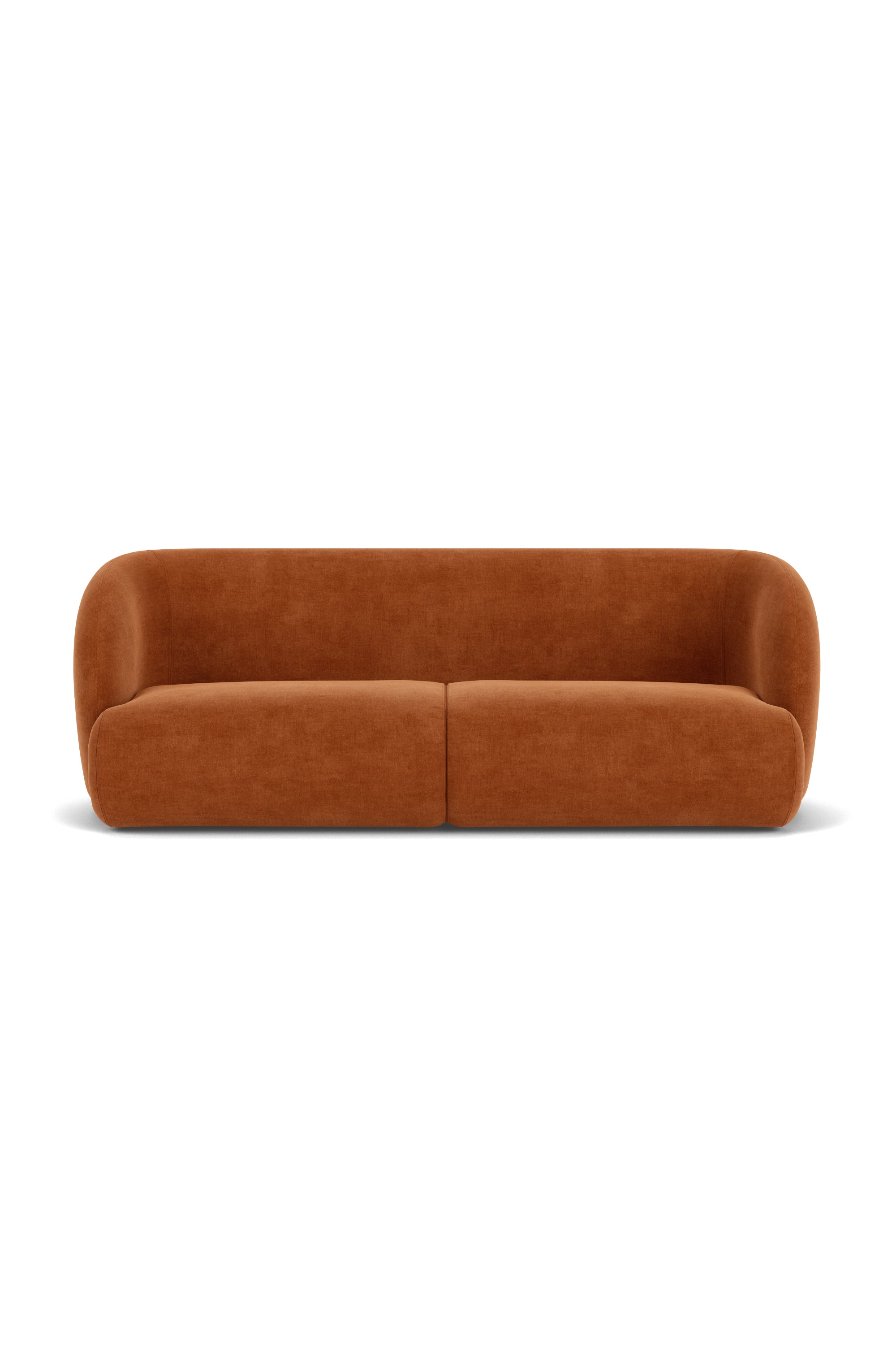Paula 3 Moss Rust Sofa