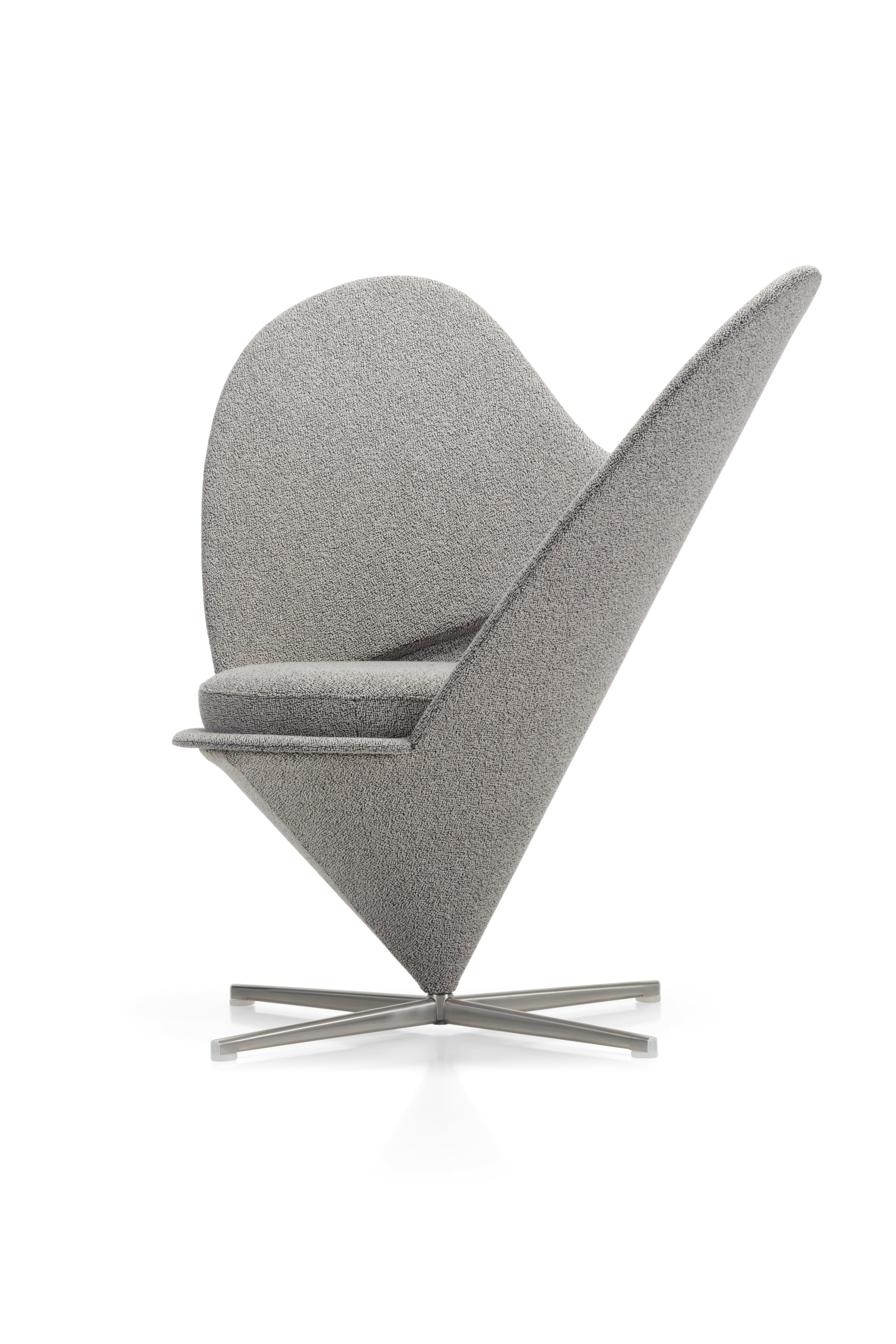 Heart Cone Chair Cento salt'n pepper