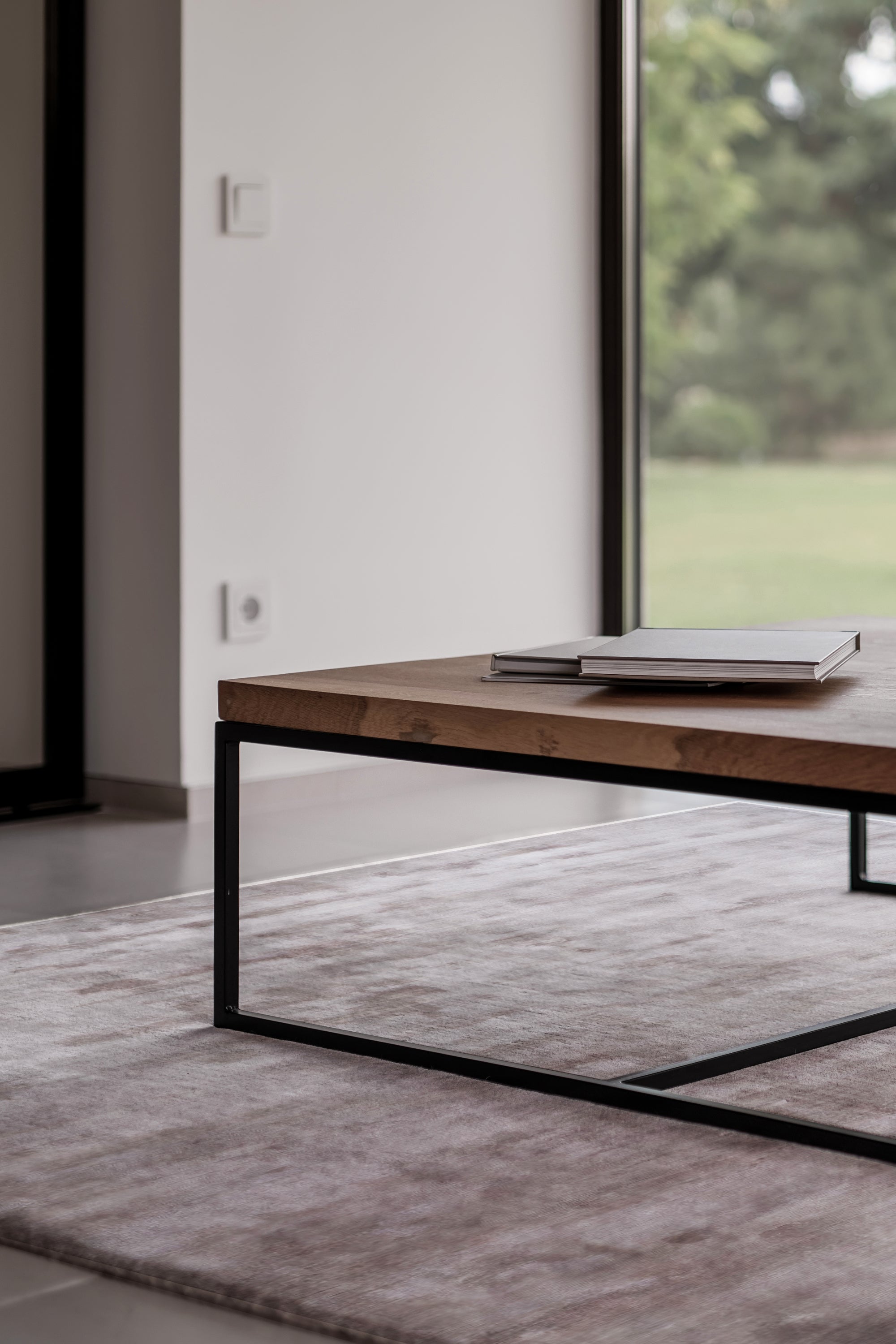 Plain rug Paloma