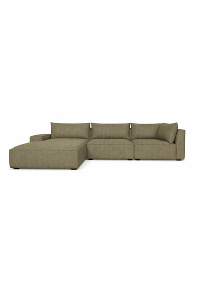 Daphne Sofa L Chaiselong Free Sage