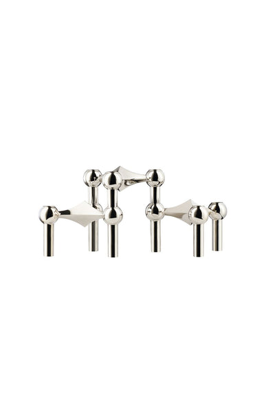 Chrome Candle Holder Set of 3 | Stoff Nagel | Home of Solinfo